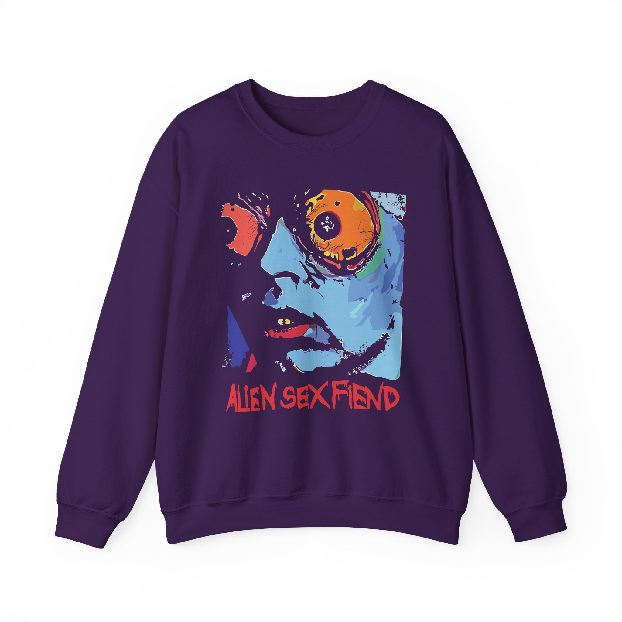 Alien Sex Fiend Acid Bath Unisex Heavy Blendâ„¢ Crewneck Sweatshirt