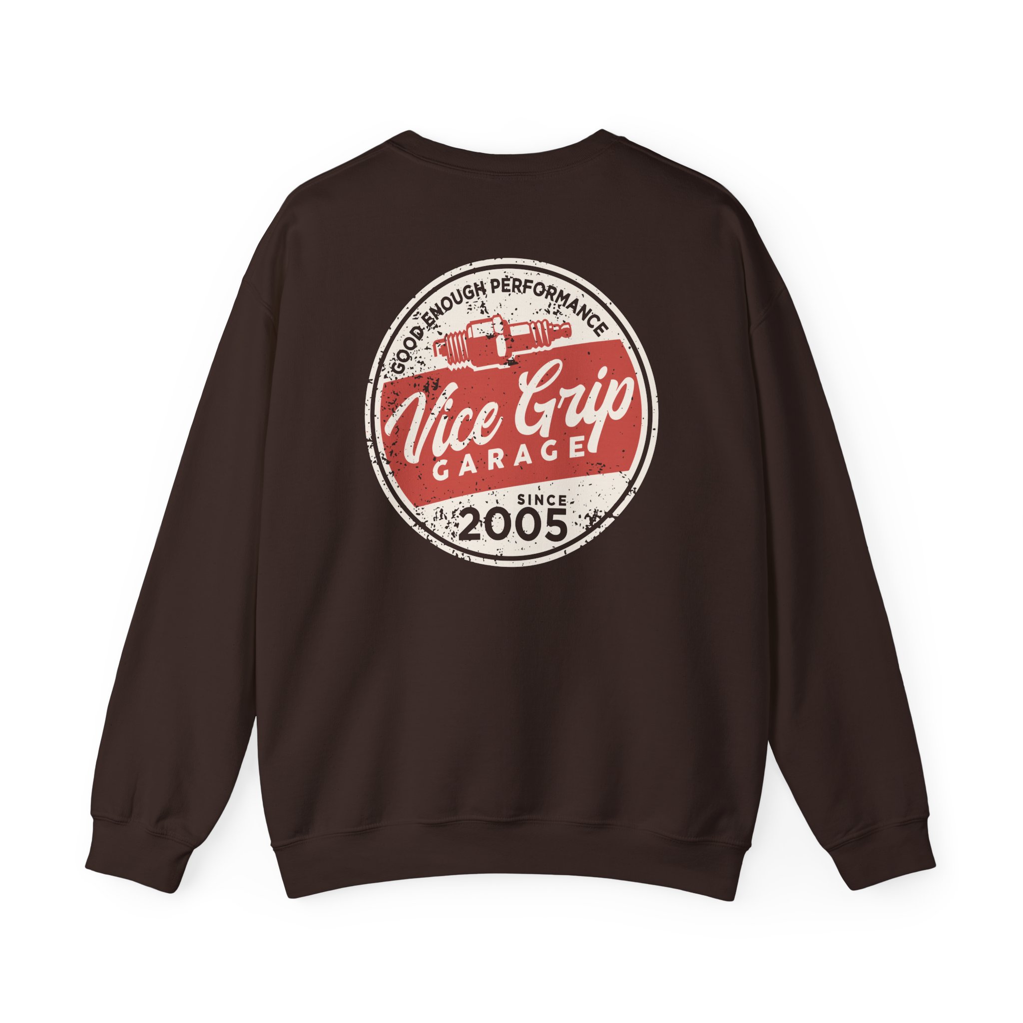 Vicegripgarage Good Enough Performance Redkap Unisex Heavy Blendâ„¢ Crewneck Sweatshirt