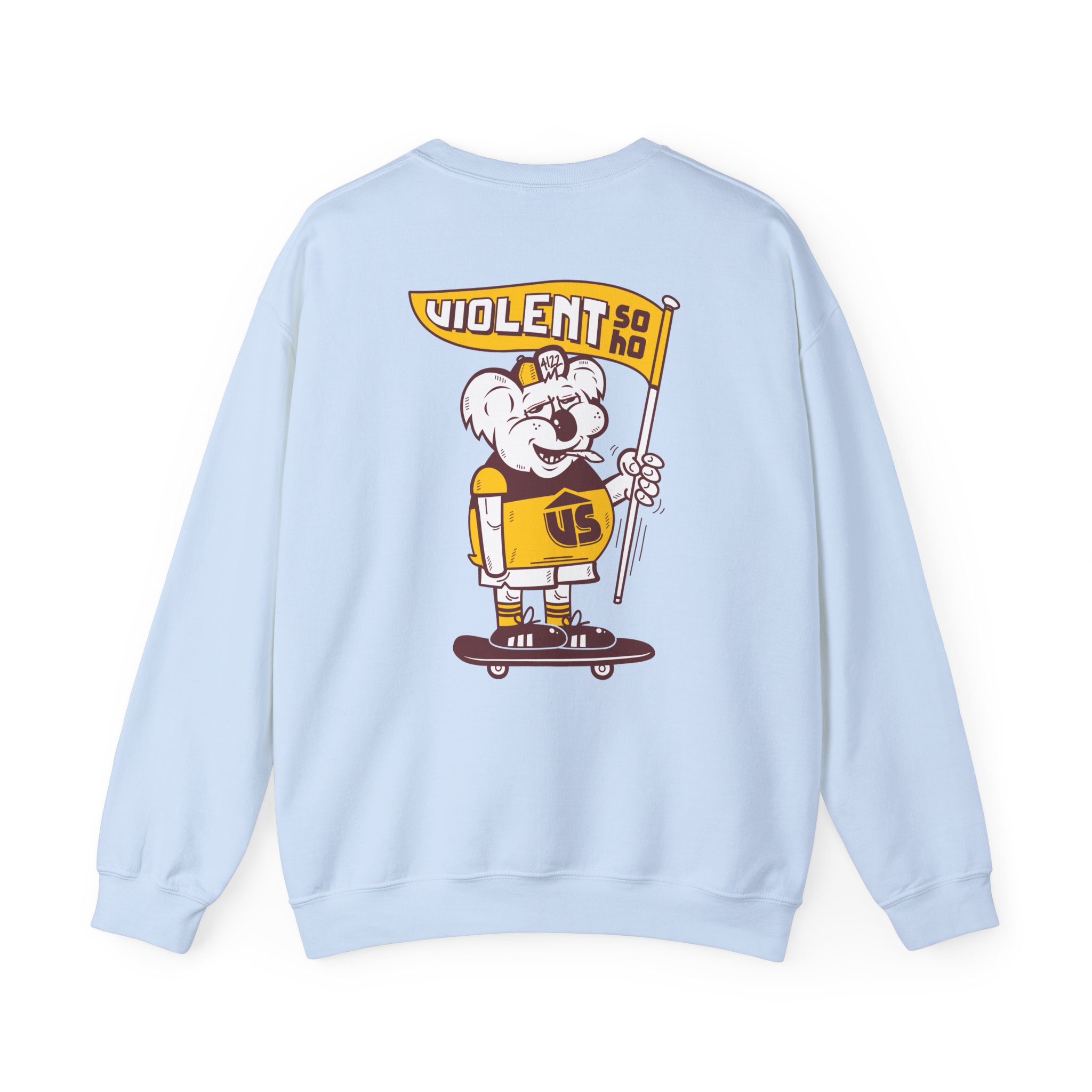 Violent Soho Brisbane Bears Unisex Heavy Blendâ„¢ Crewneck Sweatshirt