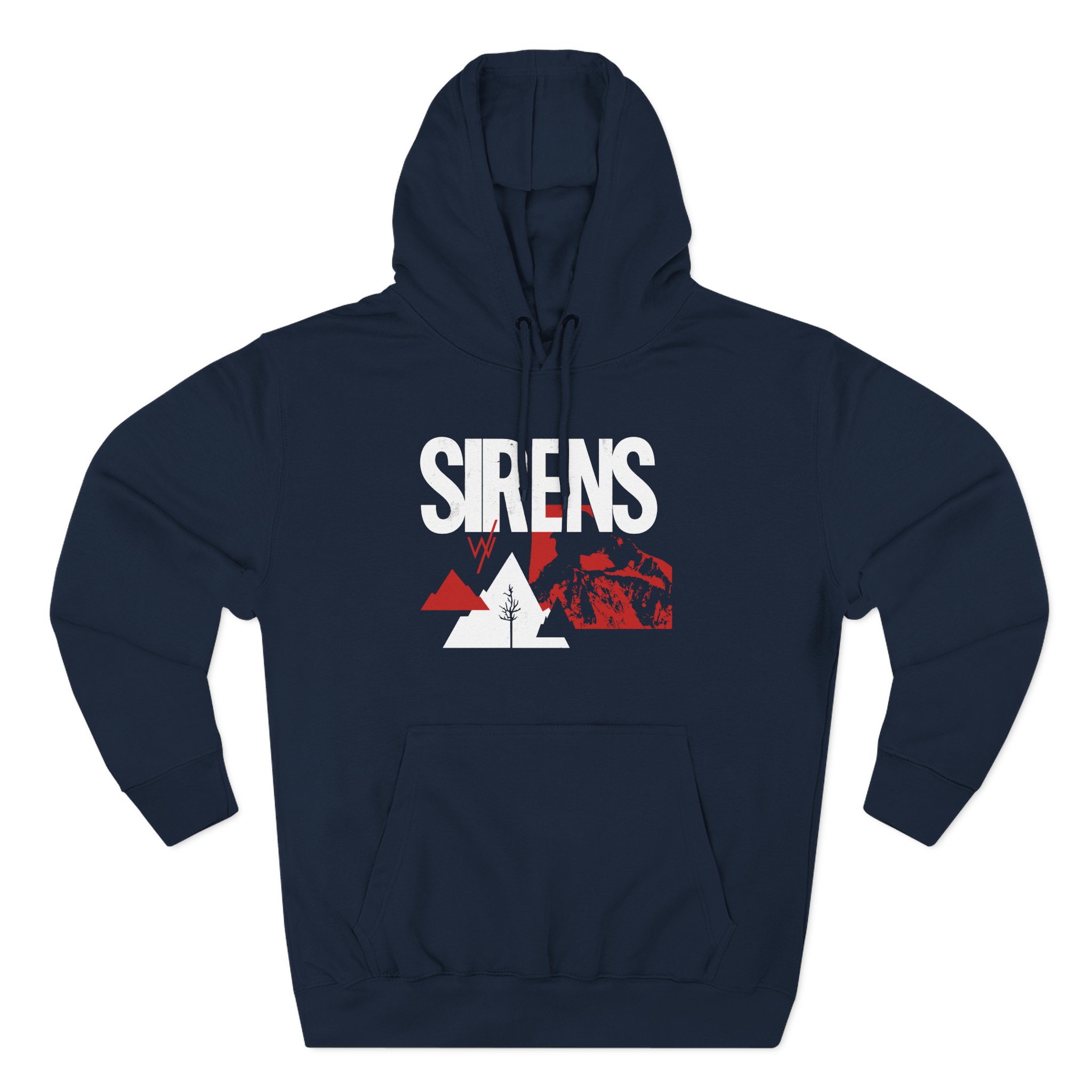 Sleeping With Sirens Collage Three-Panel Fleece Hoodie
