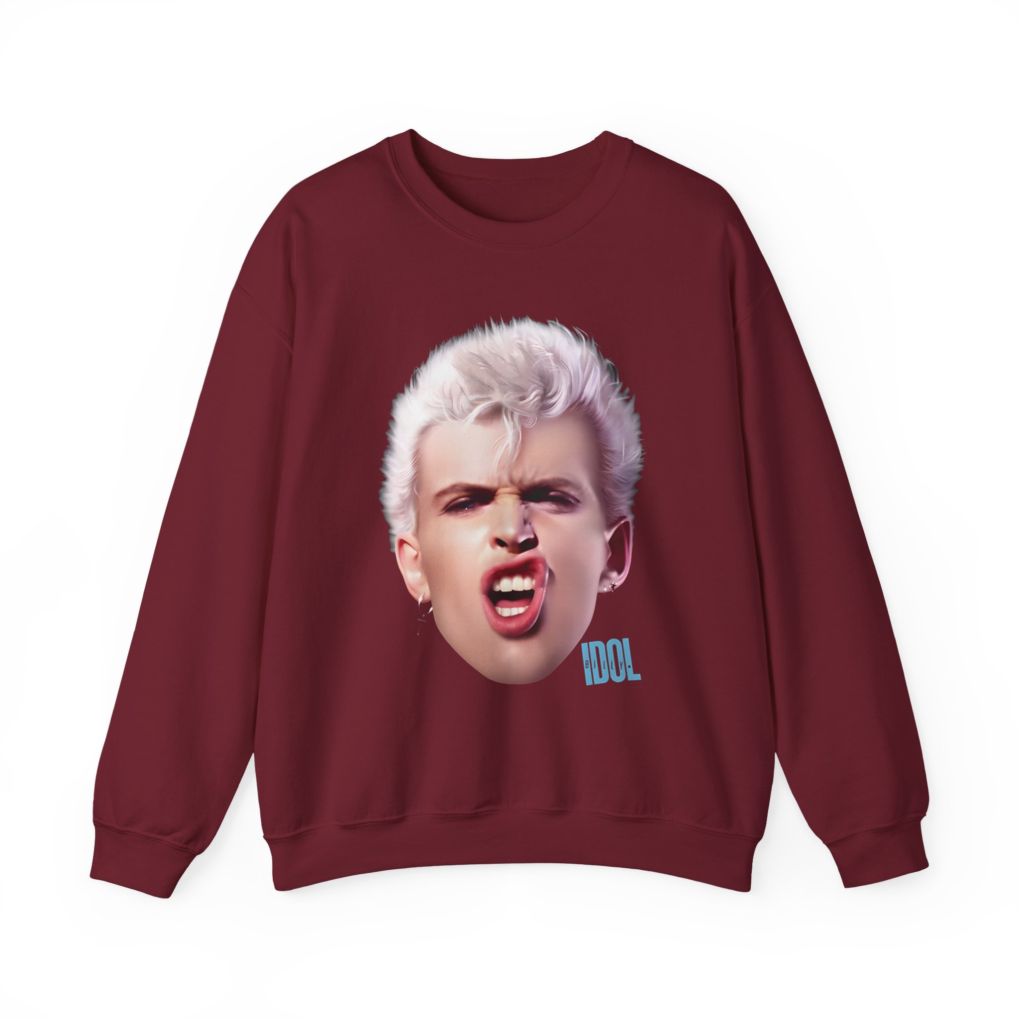 Billy Idol Billy Smirk Unisex Heavy Blendâ„¢ Crewneck Sweatshirt