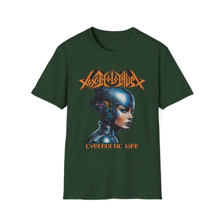 Toxic Holocaust Cybernetic War Unisex Softstyle T-Shirt
