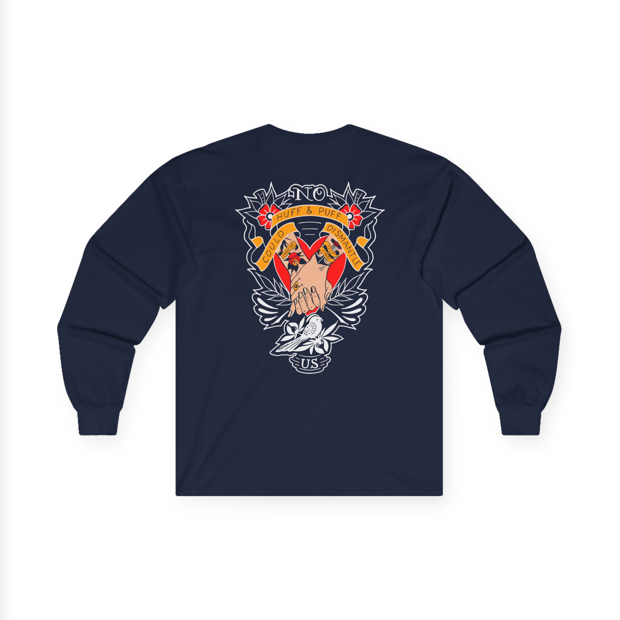 Bayside Landing Feet First Unisex Ultra Cotton Long Sleeve Tee