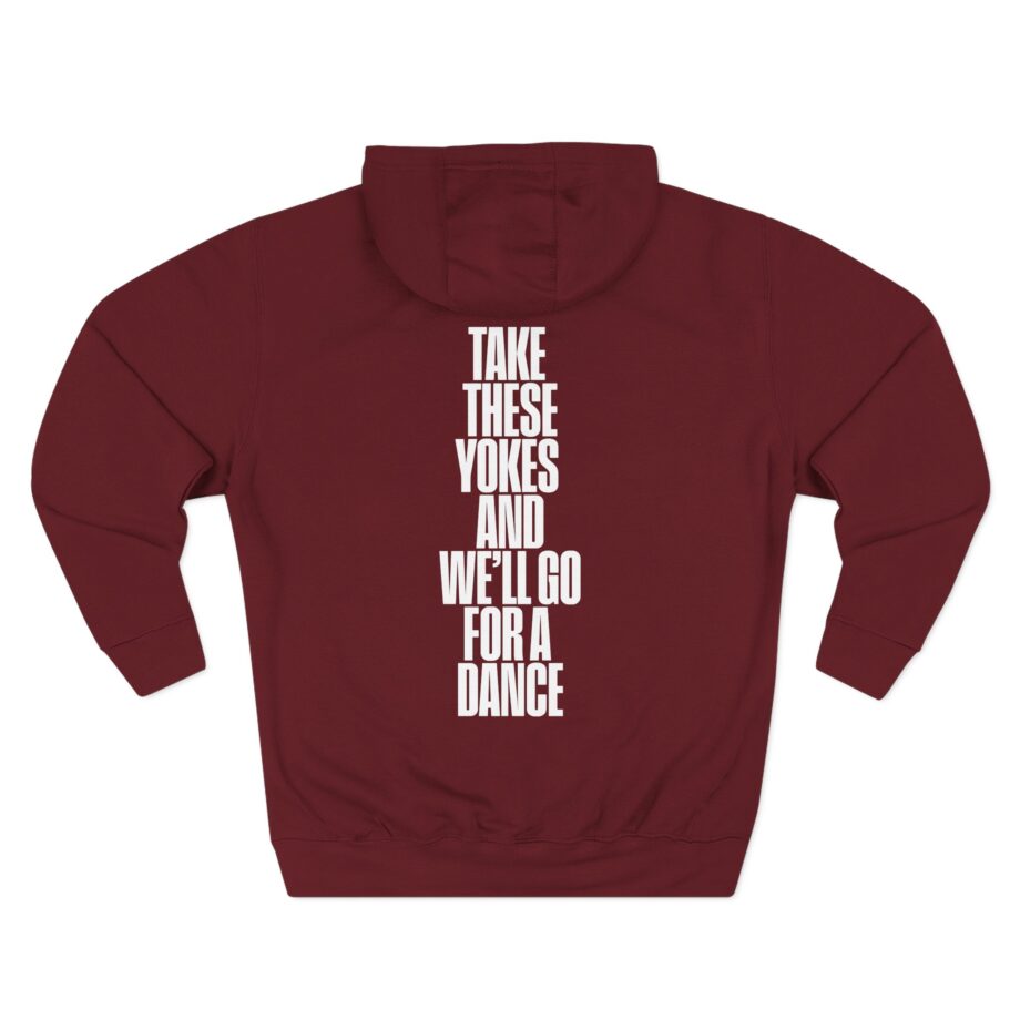 Kneecap Yokes Three-Panel Fleece Hoodie