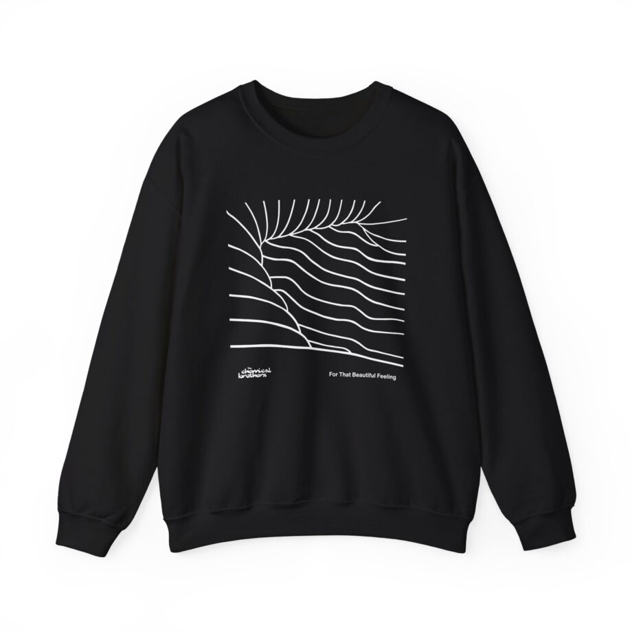 The Chemical Brothers for That Beautiful Feeling Outline Unisex Heavy Blend™ Crewneck Sweatshirt