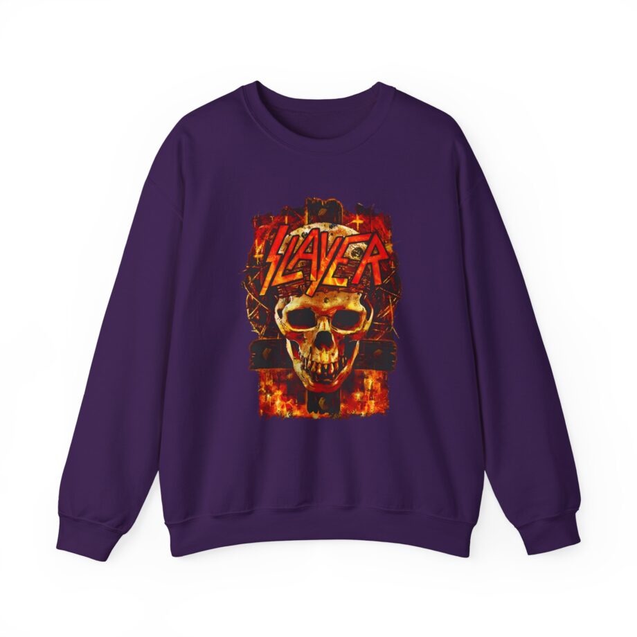 Slayer Skull And Cross Unisex Heavy Blend™ Crewneck Sweatshirt
