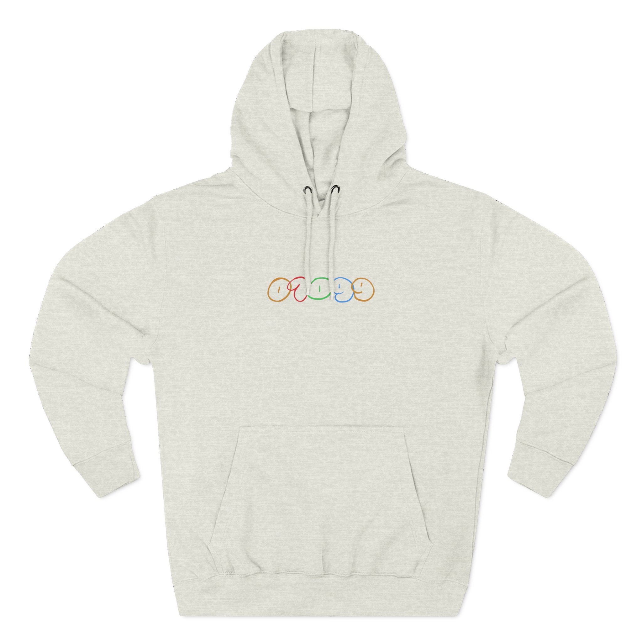 01099 Ist Die Family Three-Panel Fleece Hoodie