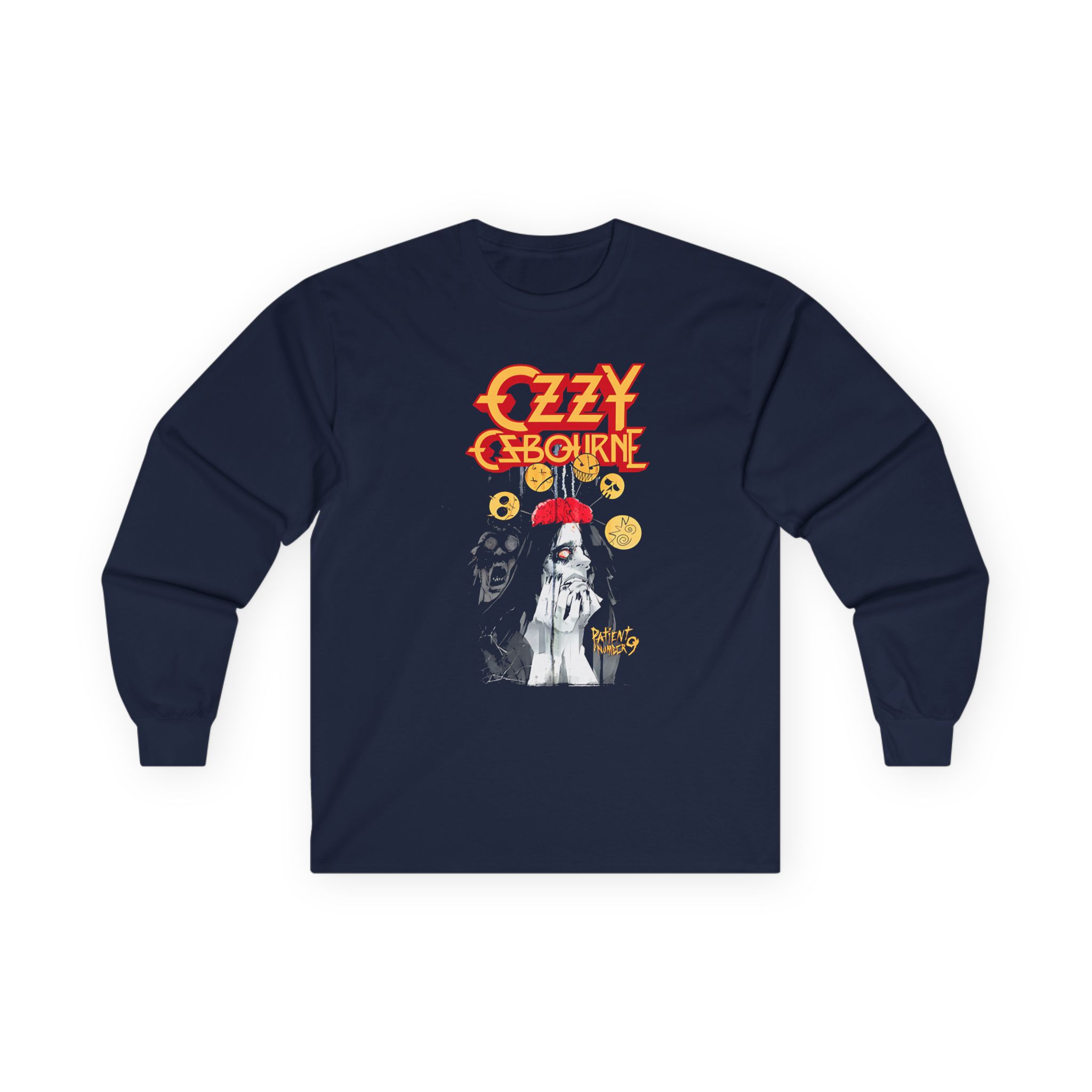 Ozzy Osbourne Paranoid No 9 Unisex Ultra Cotton Long Sleeve Tee
