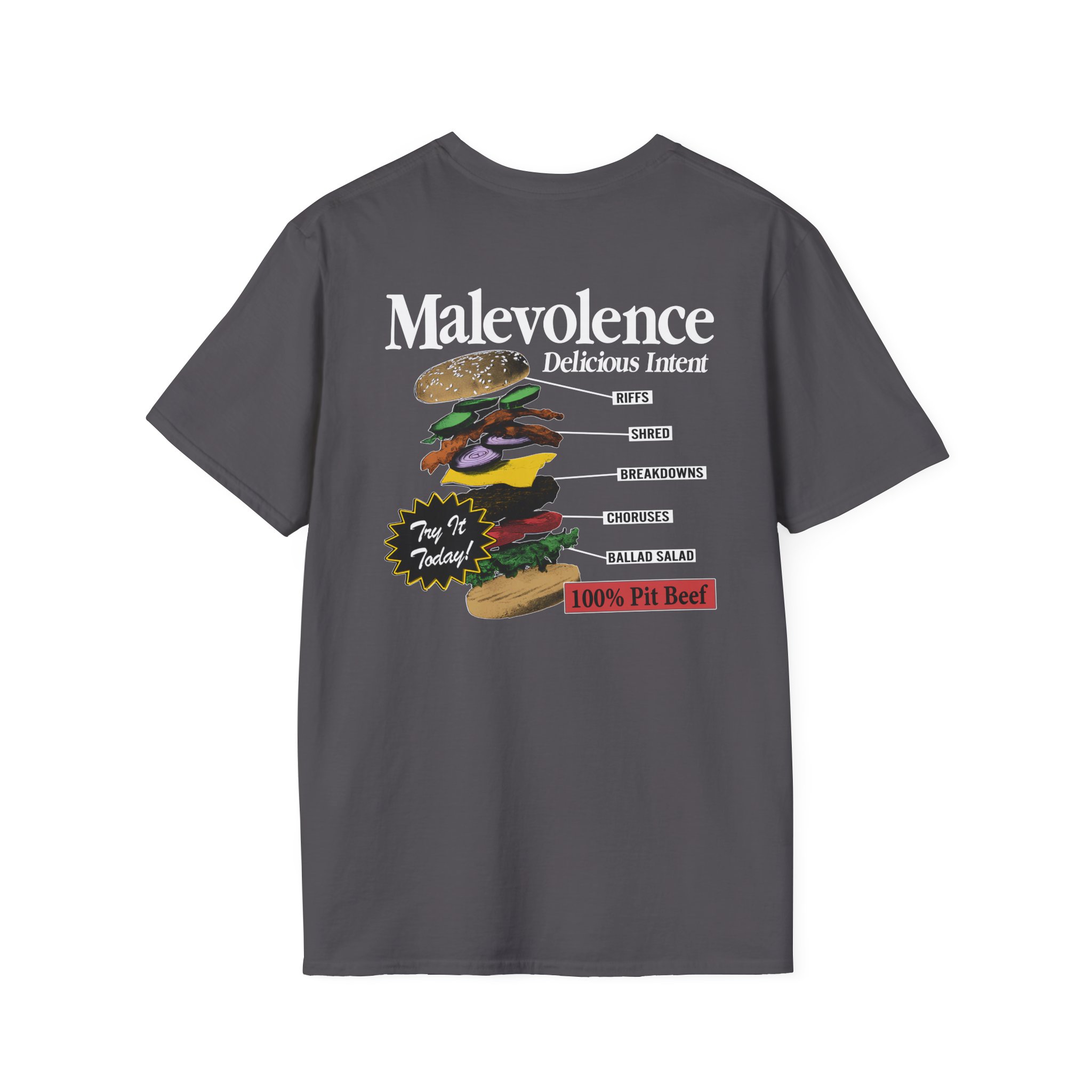 Malevolence Pit Beef Unisex Softstyle T-Shirt