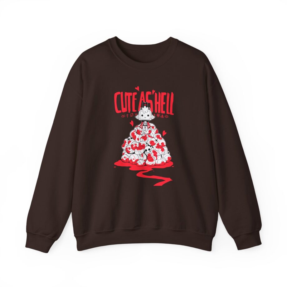 Cult of the Lamb Cute as Hell Unisex Heavy Blend™ Crewneck Sweatshirt