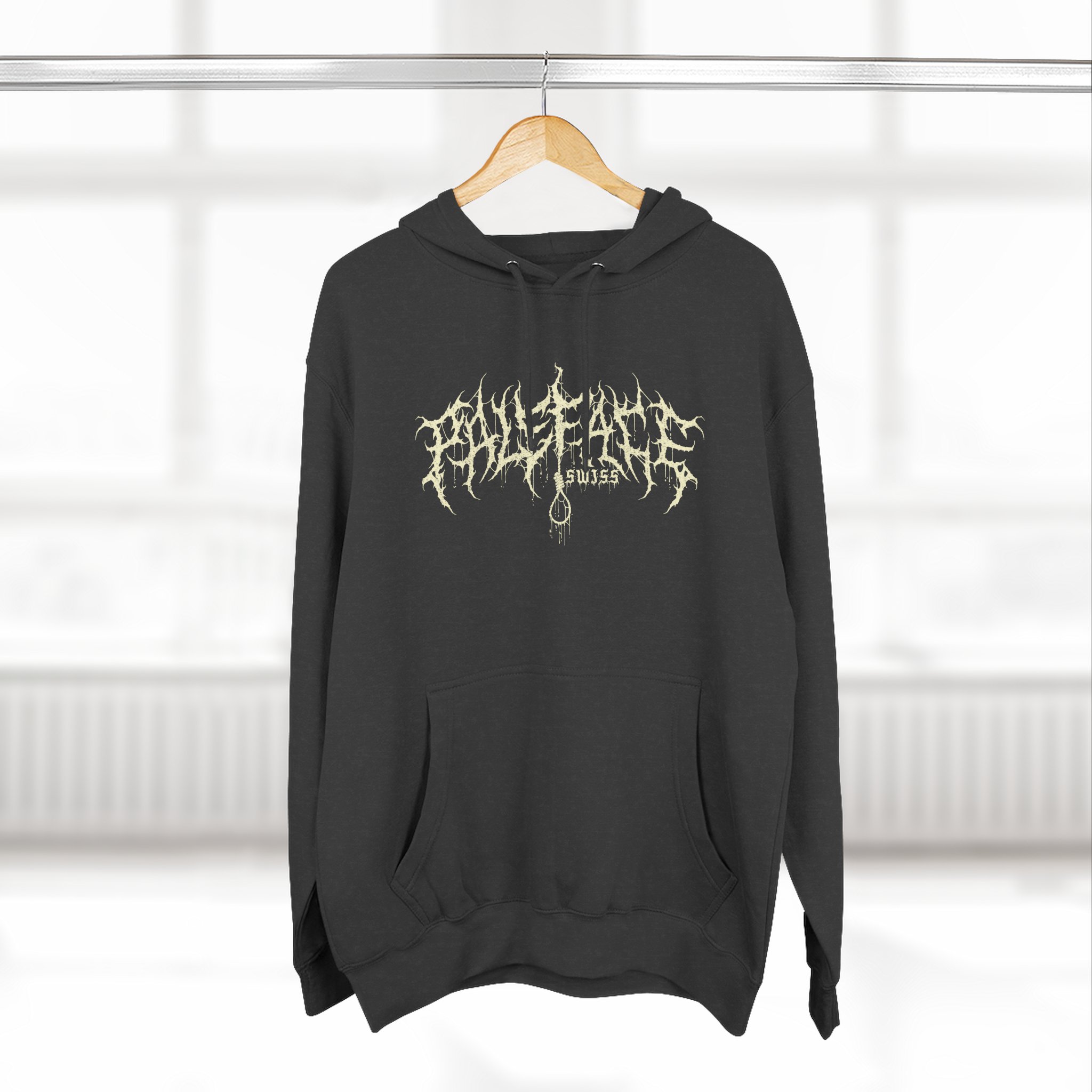 Paleface Help Me Get Out of It  Three-Panel Fleece Hoodie