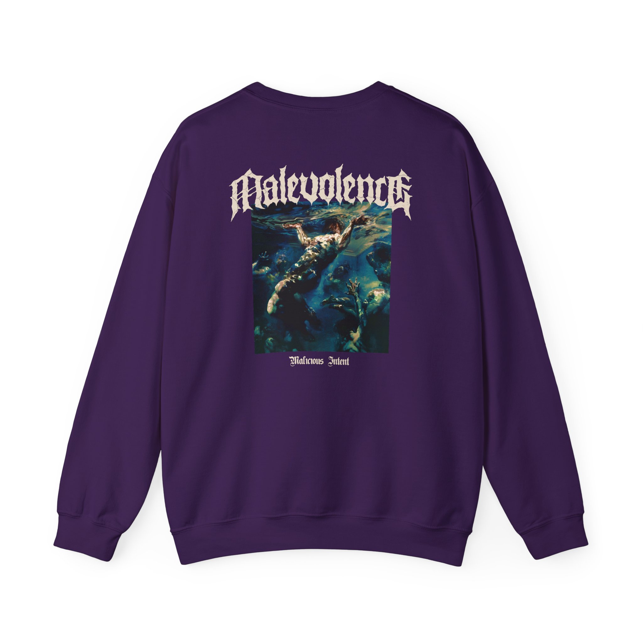 Malevolence Malicious Intent Unisex Heavy Blend Crewneck Sweatshirt