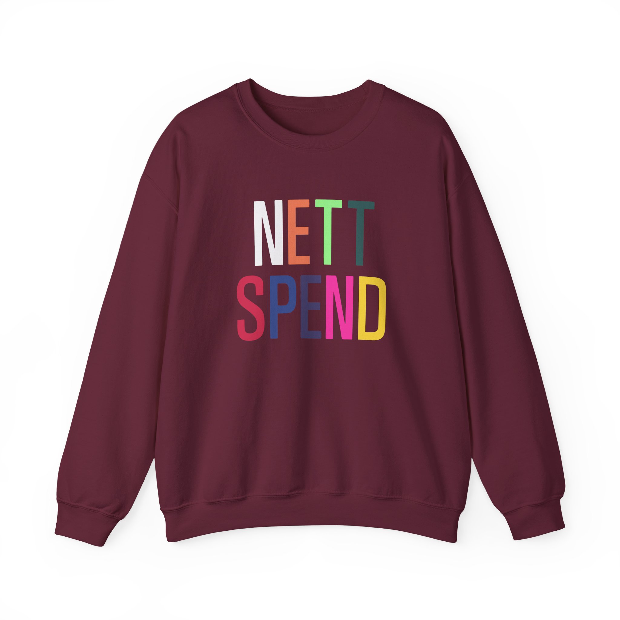Nettspend Rainbow Unisex Heavy Blendâ„¢ Crewneck Sweatshirt