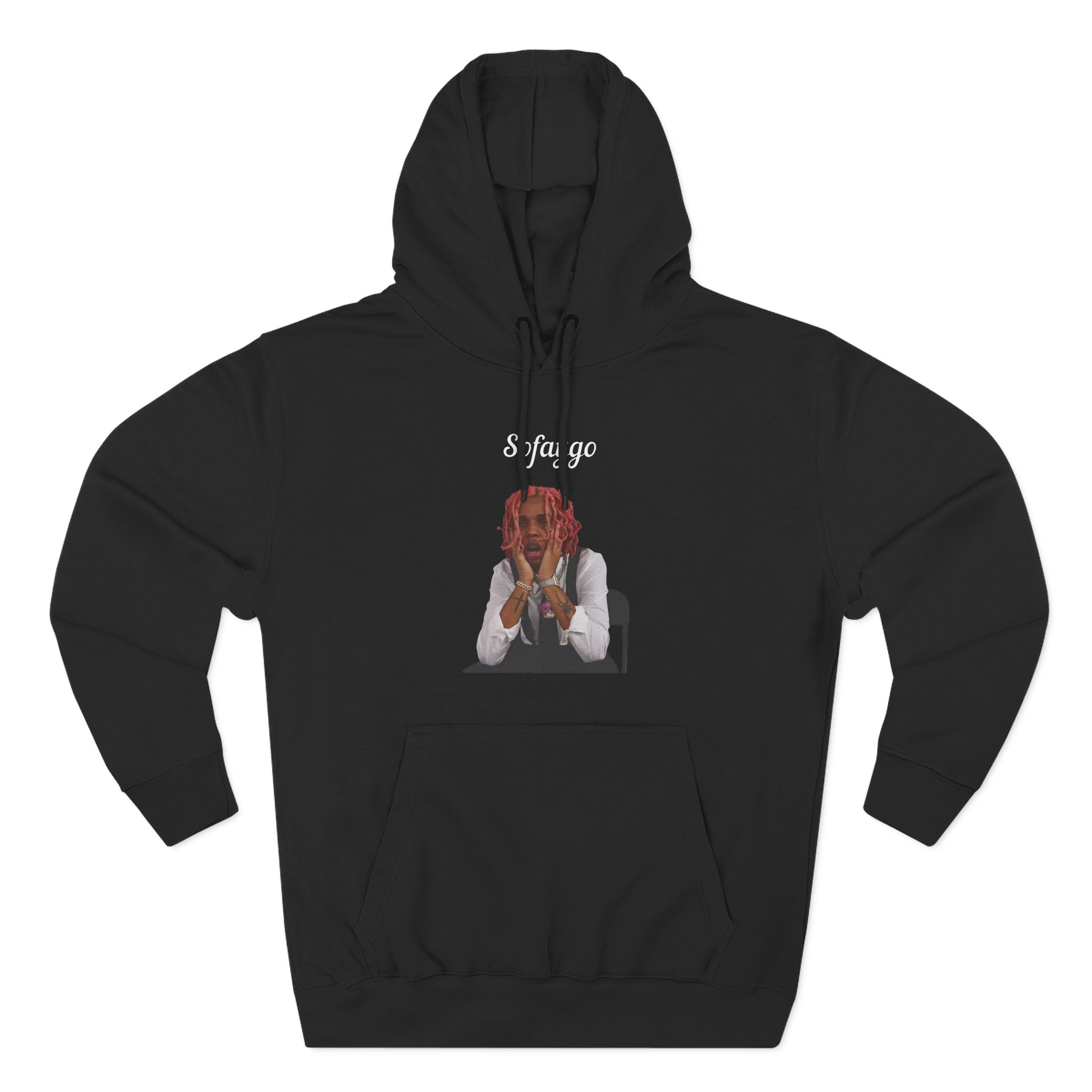 Sofaygo Three-Panel Fleece Hoodie