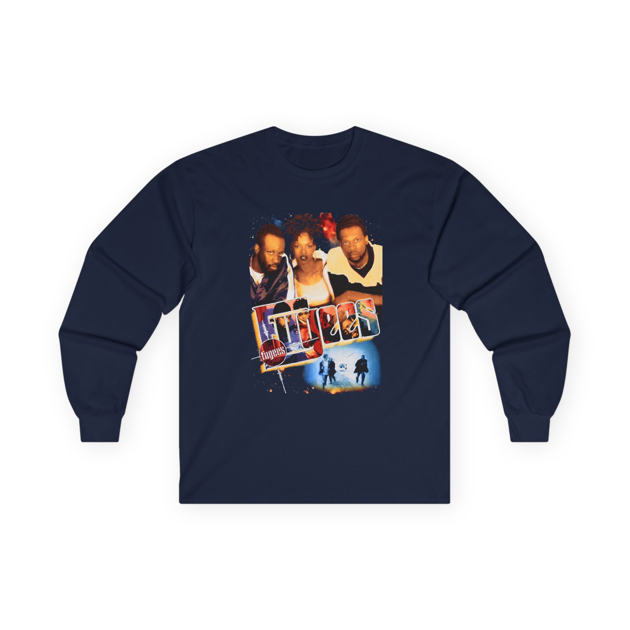 Fugees No Woman No Cry the Score Unisex Ultra Cotton Long Sleeve Tee