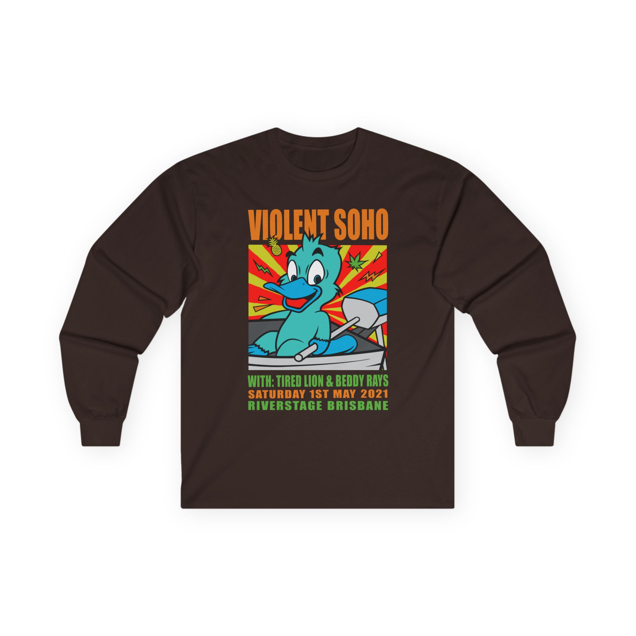 Violent Soho  Event Poster Unisex Ultra Cotton Long Sleeve Tee