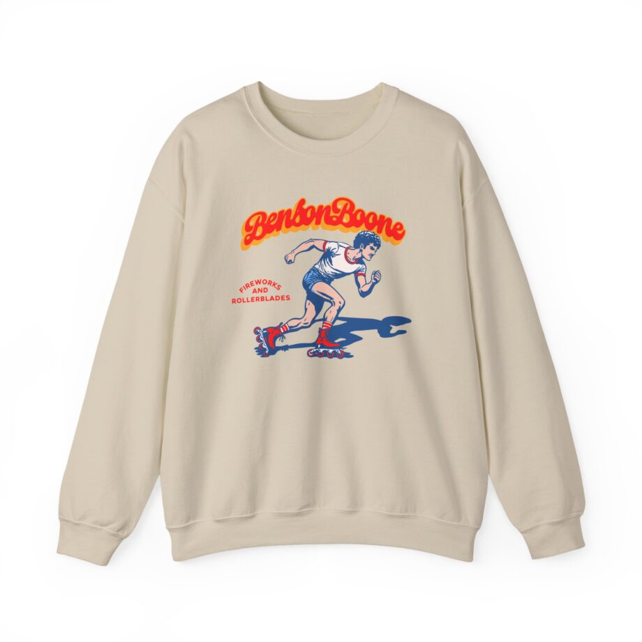 Benson Boone Rollerblading Benny Unisex Heavy Blend™ Crewneck Sweatshirt
