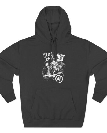 Iron Chic Three-Panel Fleece Hoodie