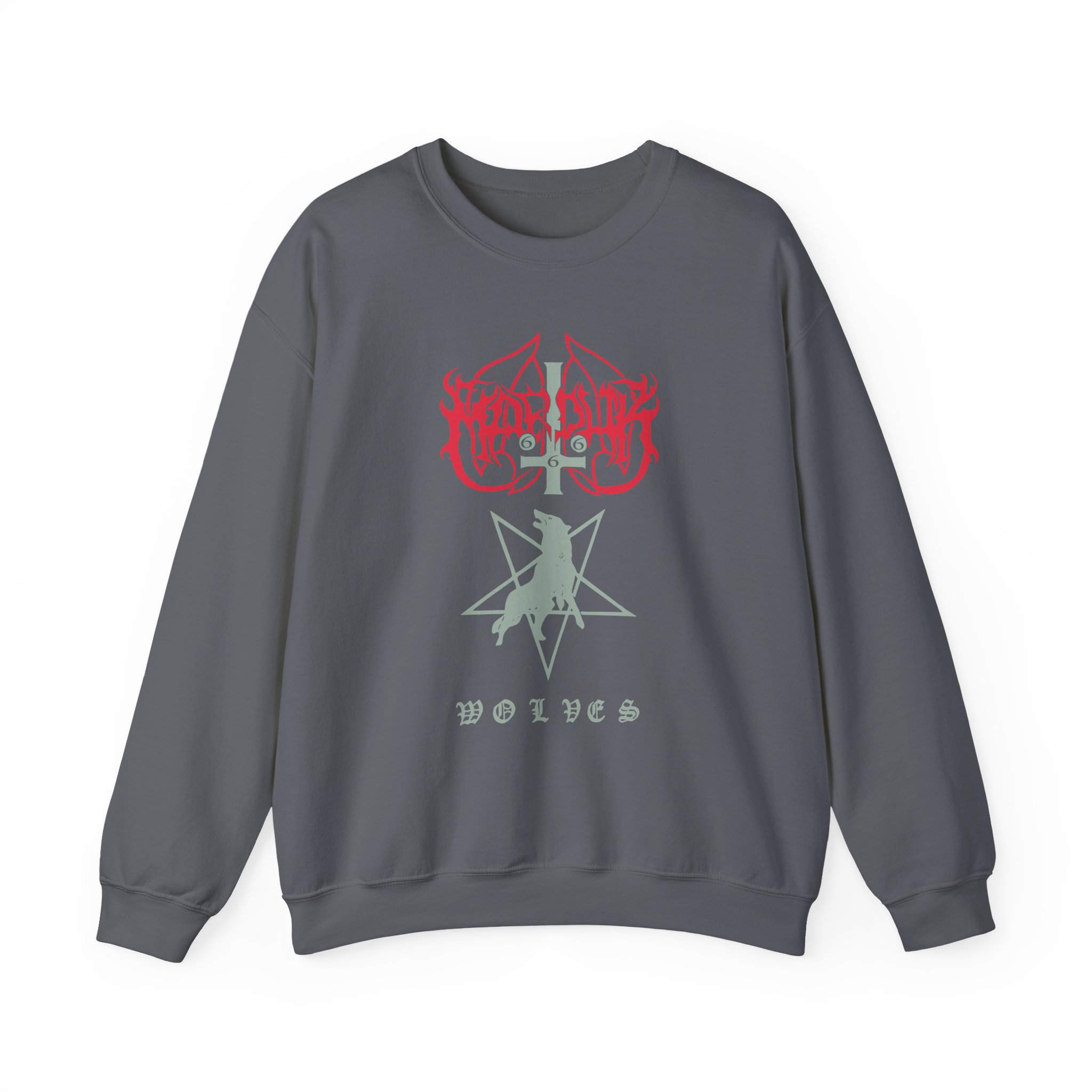 Marduk Wolves Unisex Heavy Blendâ„¢ Crewneck Sweatshirt
