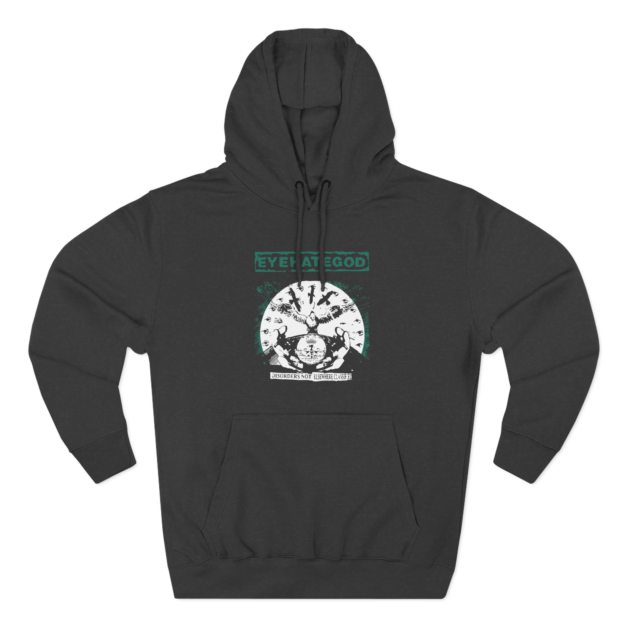 Eyehategod Disorders Not Elsewhere Classified Three-Panel Fleece Hoodie