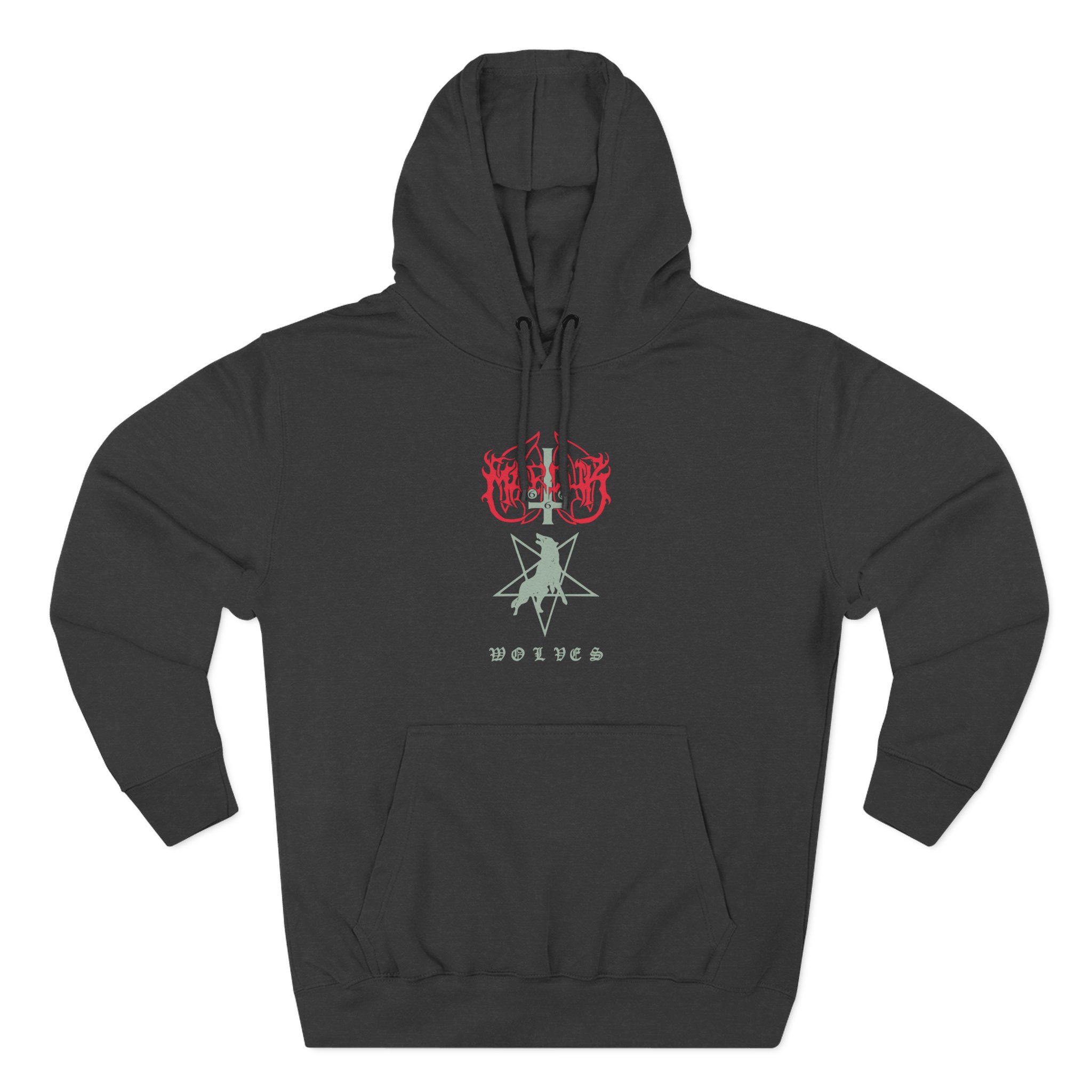 Marduk Wolves Three-Panel Fleece Hoodie