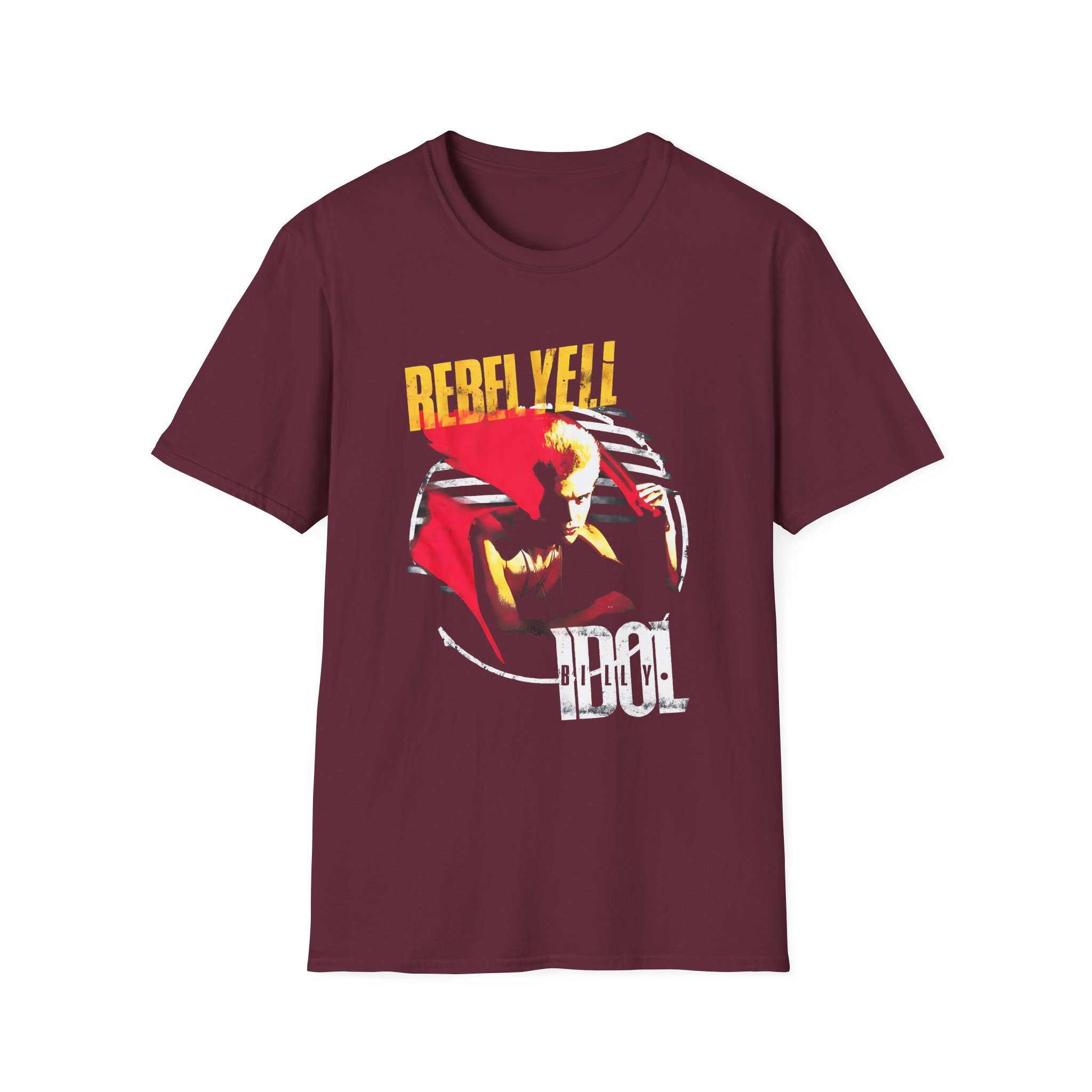 Billy Idol Rebel Yell Unisex Softstyle T-Shirt