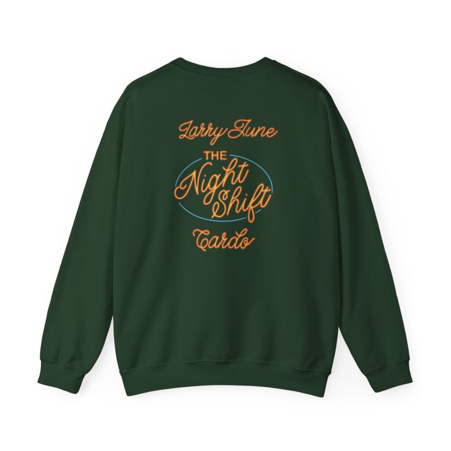 Larry June the Night Shift Neon Unisex Heavy Blend™ Crewneck Sweatshirt