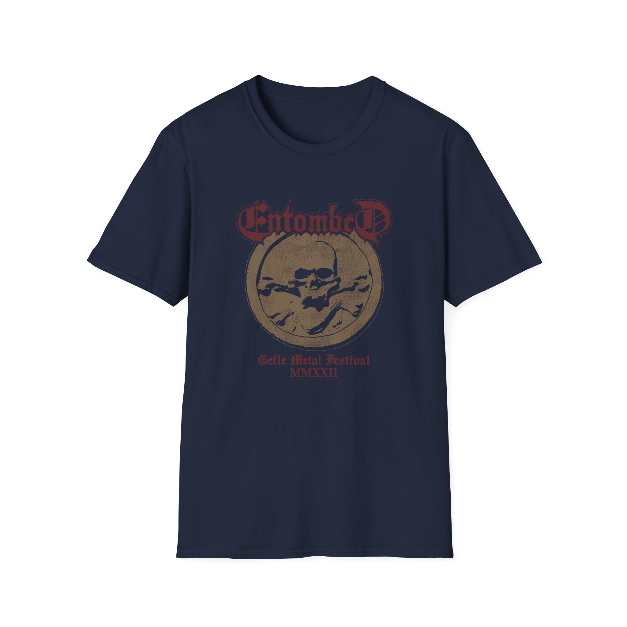 Entombed Gmf Mmxxii Unisex Softstyle T-Shirt