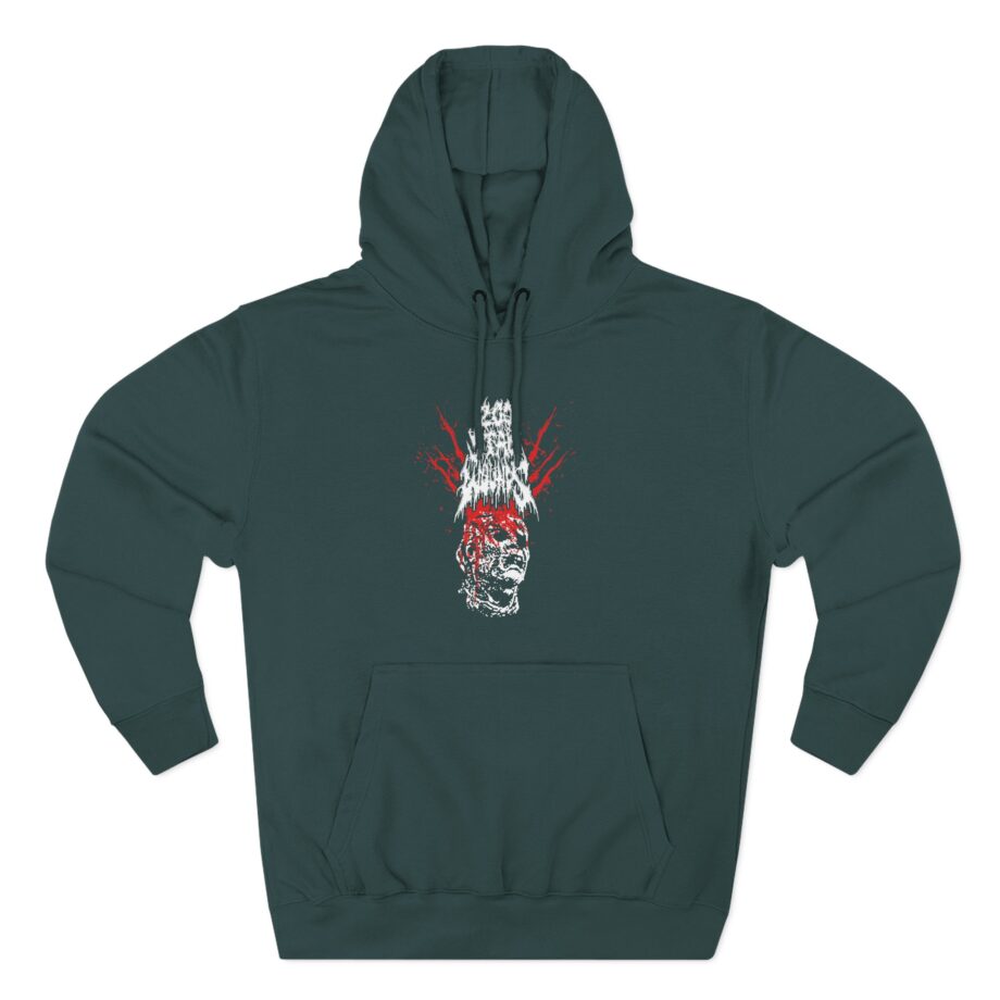 200 Stab Wounds Explode Three-Panel Fleece Hoodie