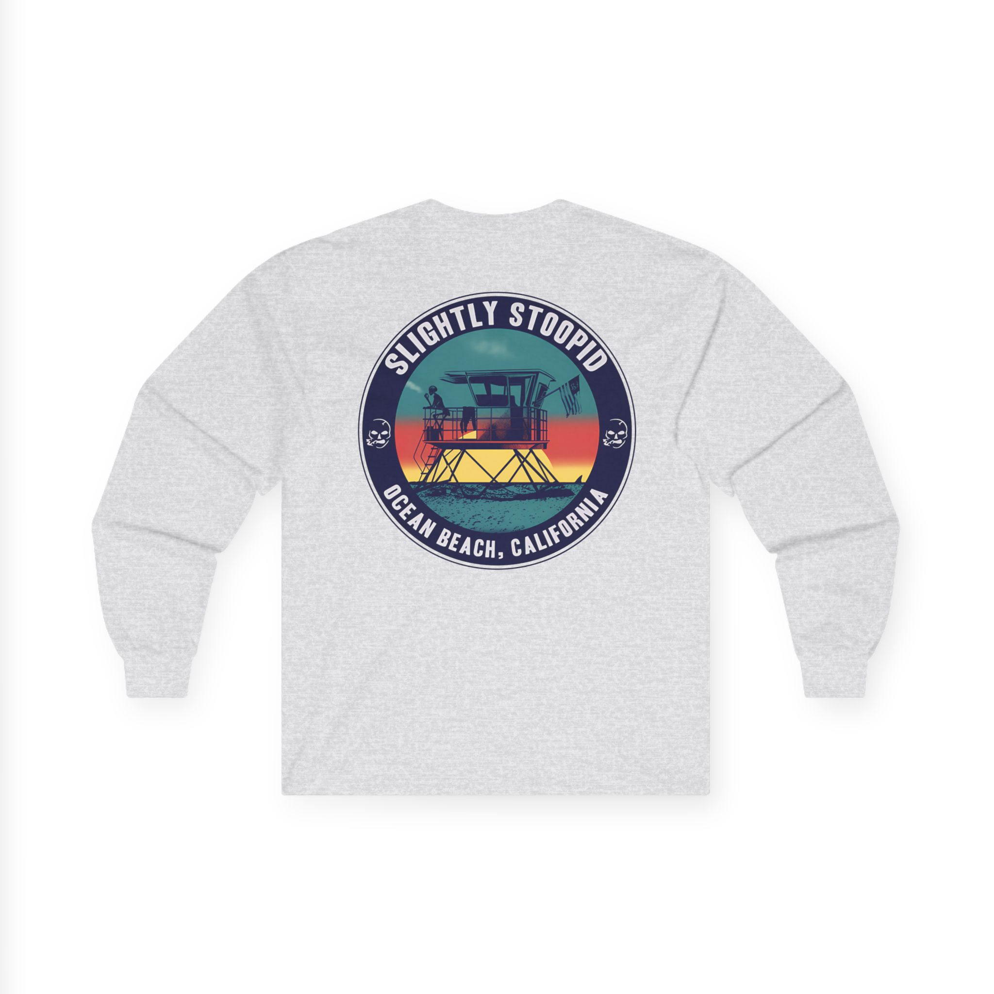 Slightly Stoopid Lifeguard Raglan Unisex Ultra Cotton Long Sleeve Tee