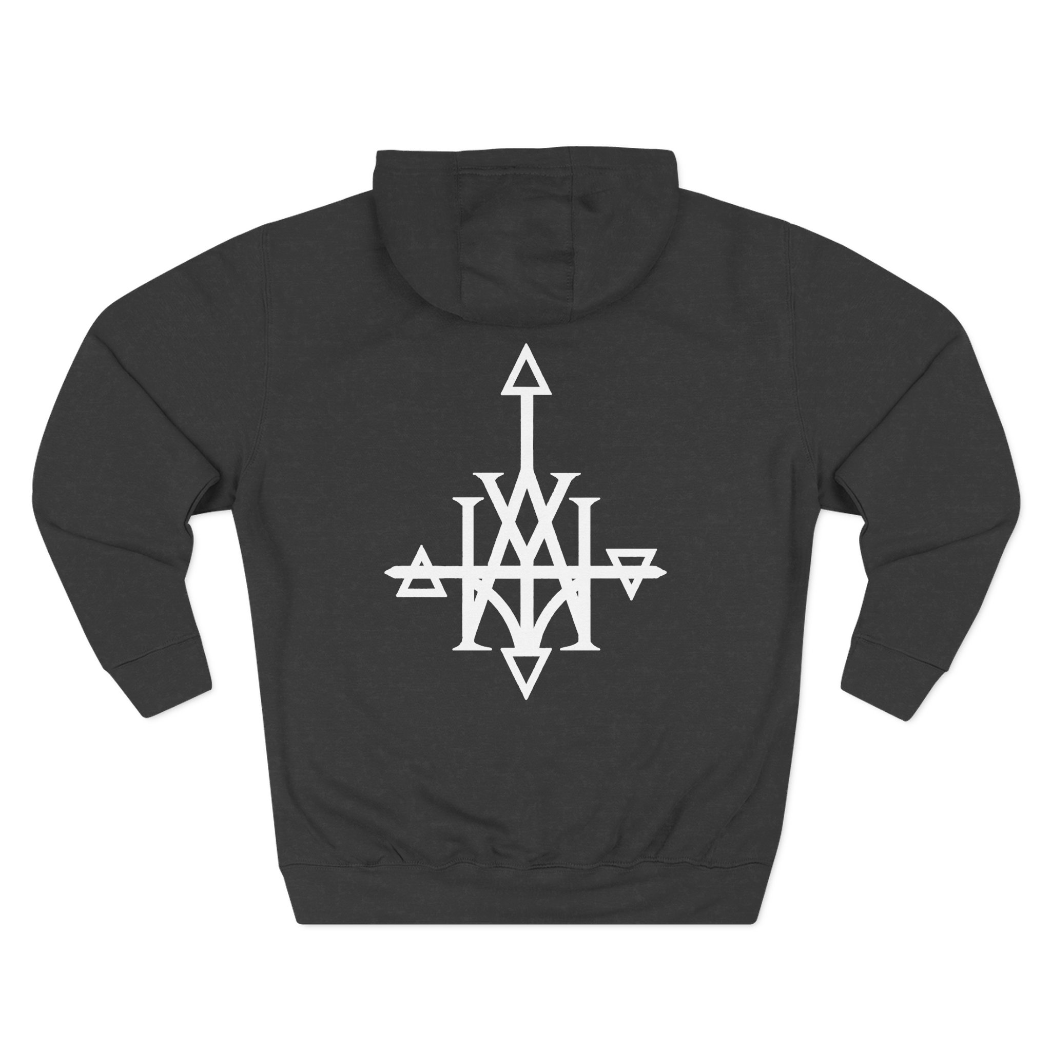 All Hail the Yeti Logo Three-Panel Fleece Hoodie