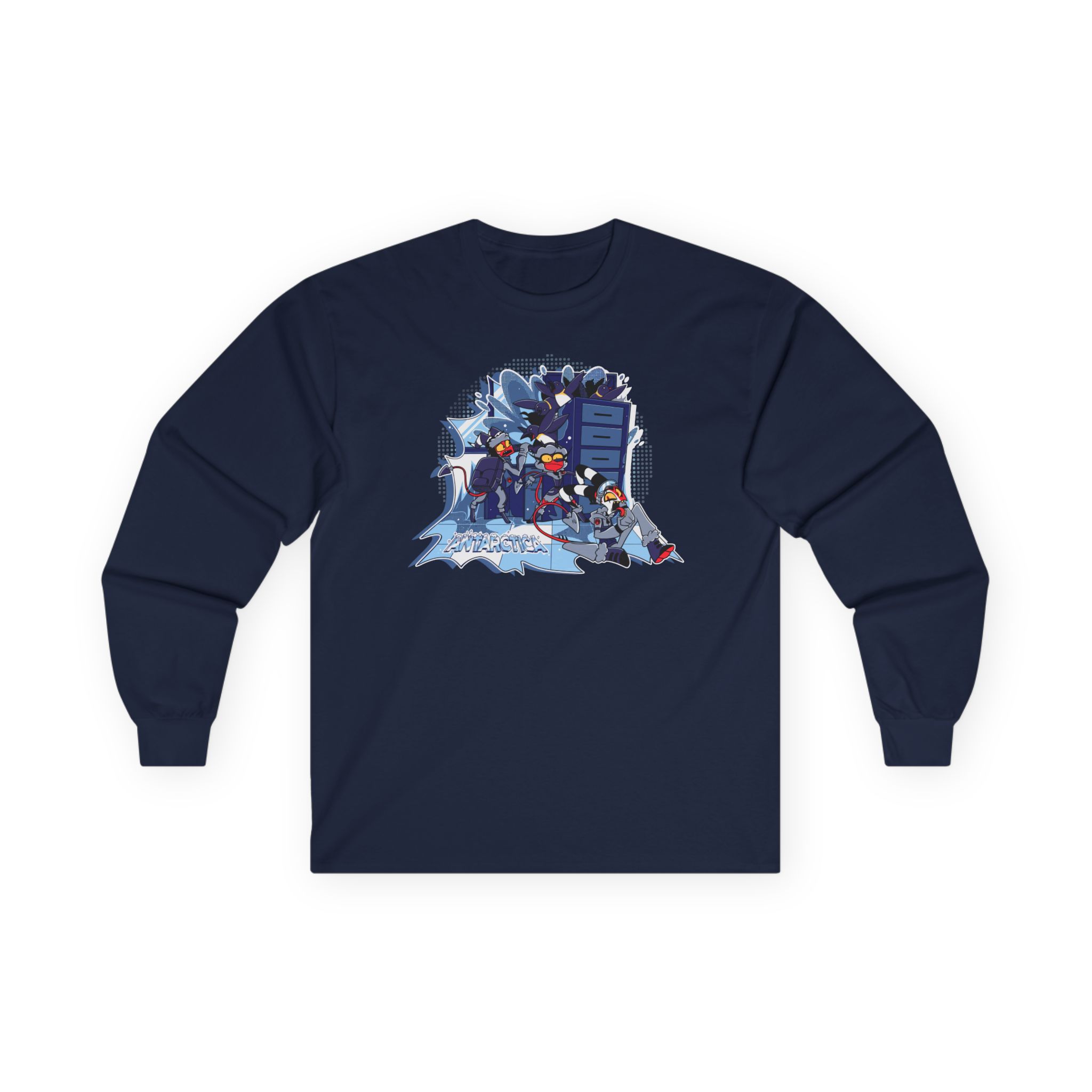 Vivziepop Antarctica Unisex Ultra Cotton Long Sleeve Tee