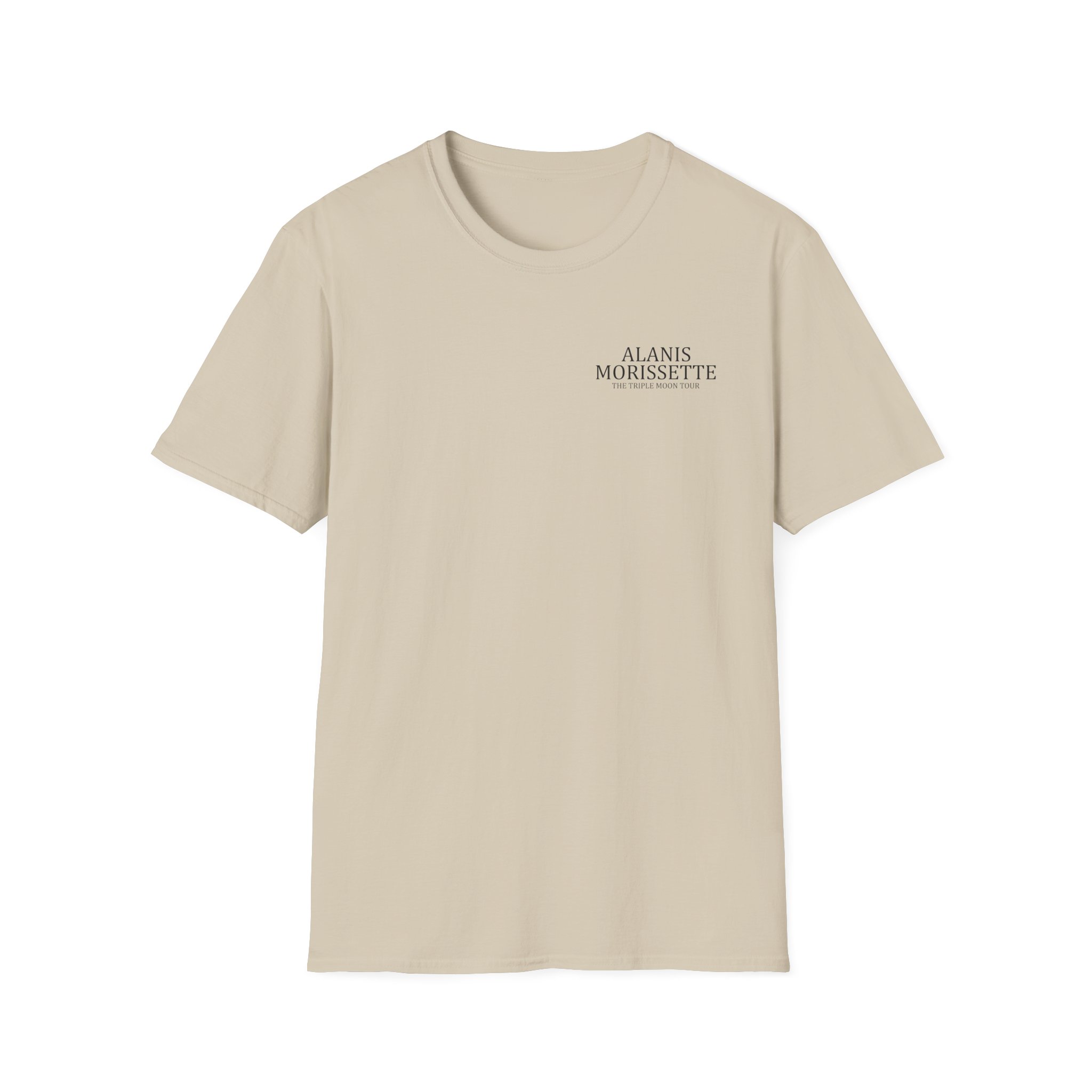 Alanis Morissette The Teple Moon Tour Unisex Softstyle T-Shirt