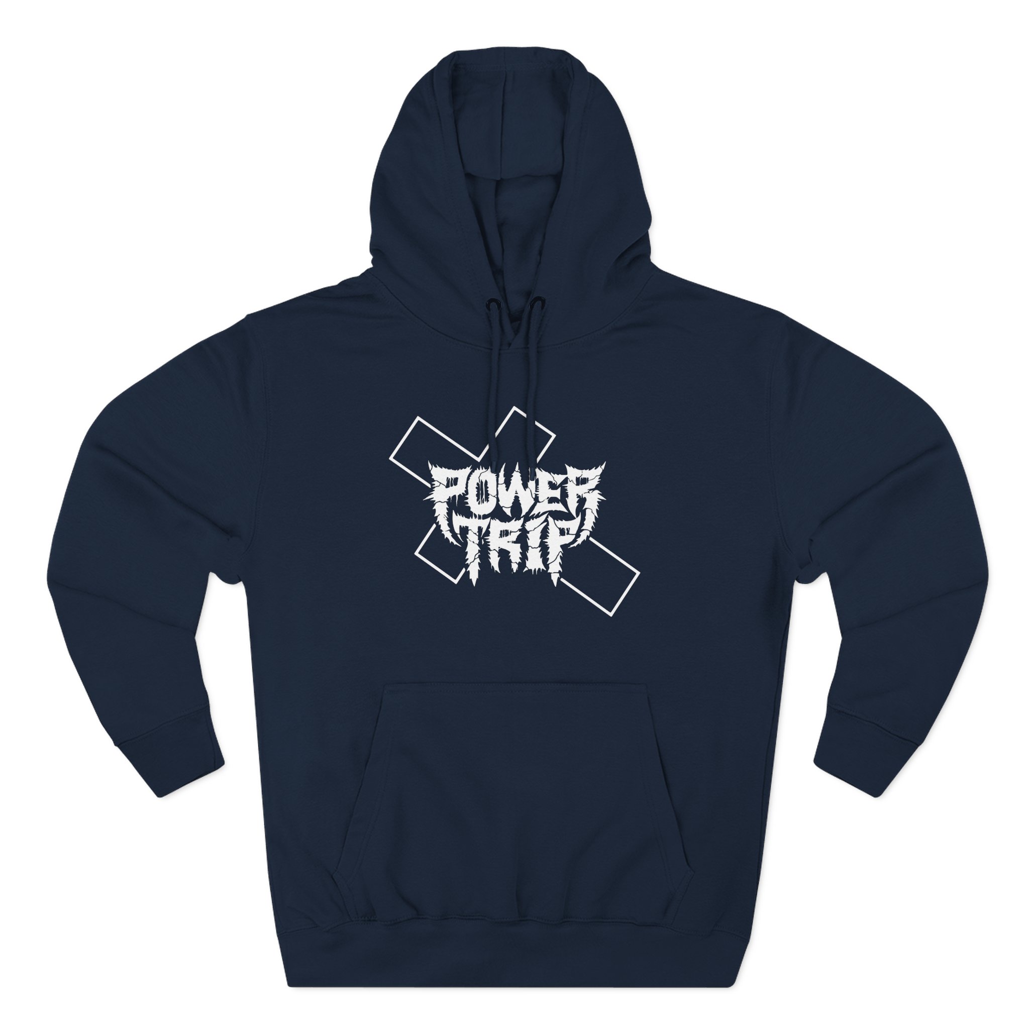 Power Trip Cross Three-Panel Fleece Hoodie