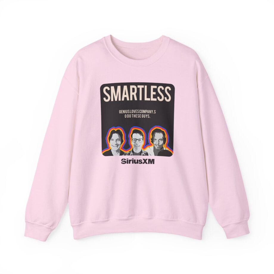 Smartless Genius Loves Company Logo Unisex Heavy Blend™ Crewneck Sweatshirt