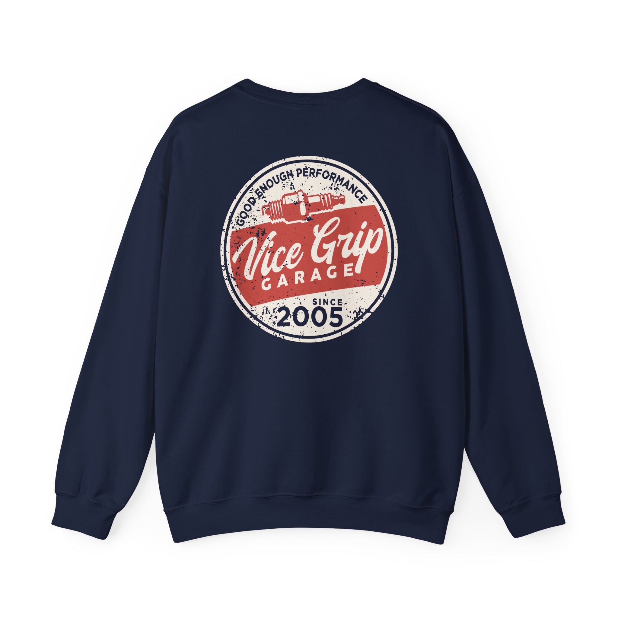 Vicegripgarage Good Enough Performance Redkap Unisex Heavy Blendâ„¢ Crewneck Sweatshirt