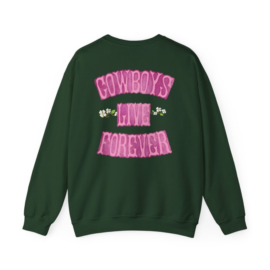 Shaboozey Cowboys Live Forever Unisex Heavy Blend™ Crewneck Sweatshirt