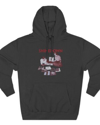 Shinedown Discography Three-Panel Fleece Hoodie
