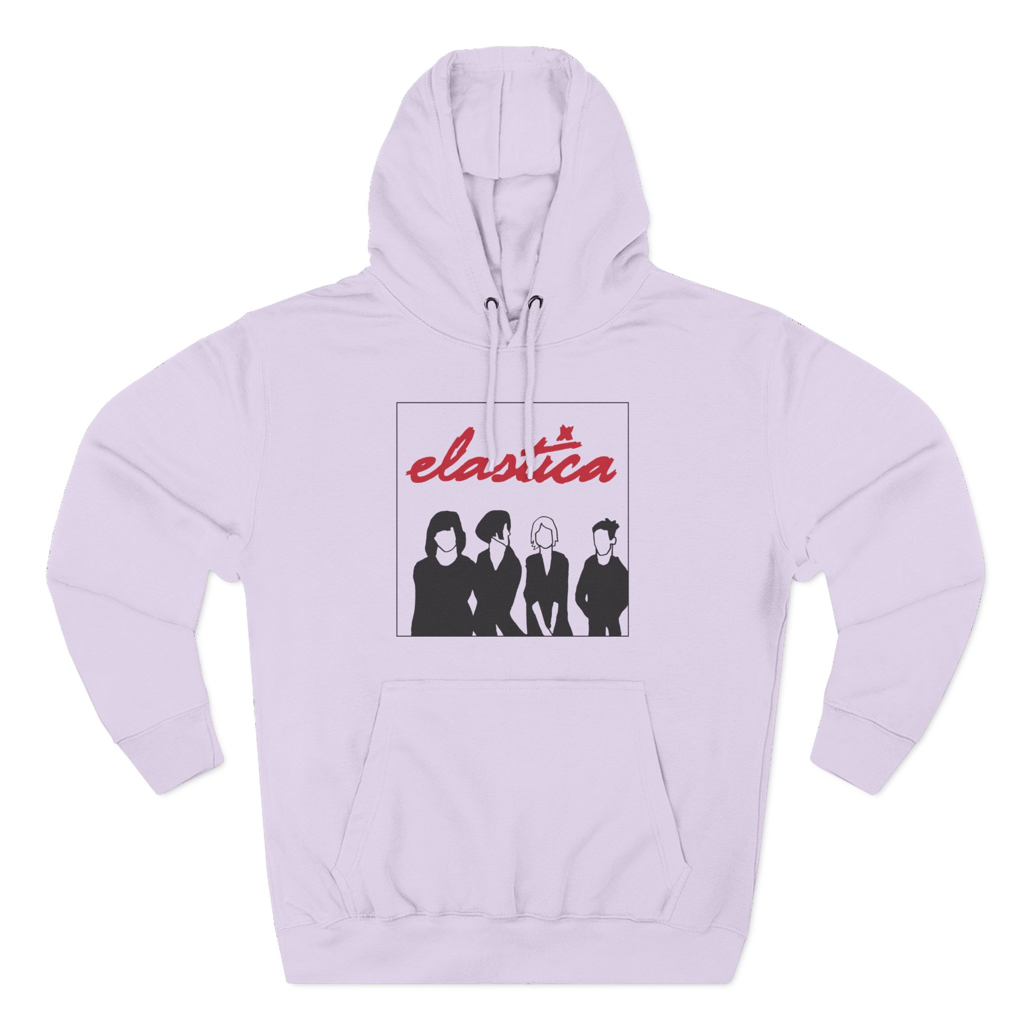 Elastica Three-Panel Fleece Hoodie