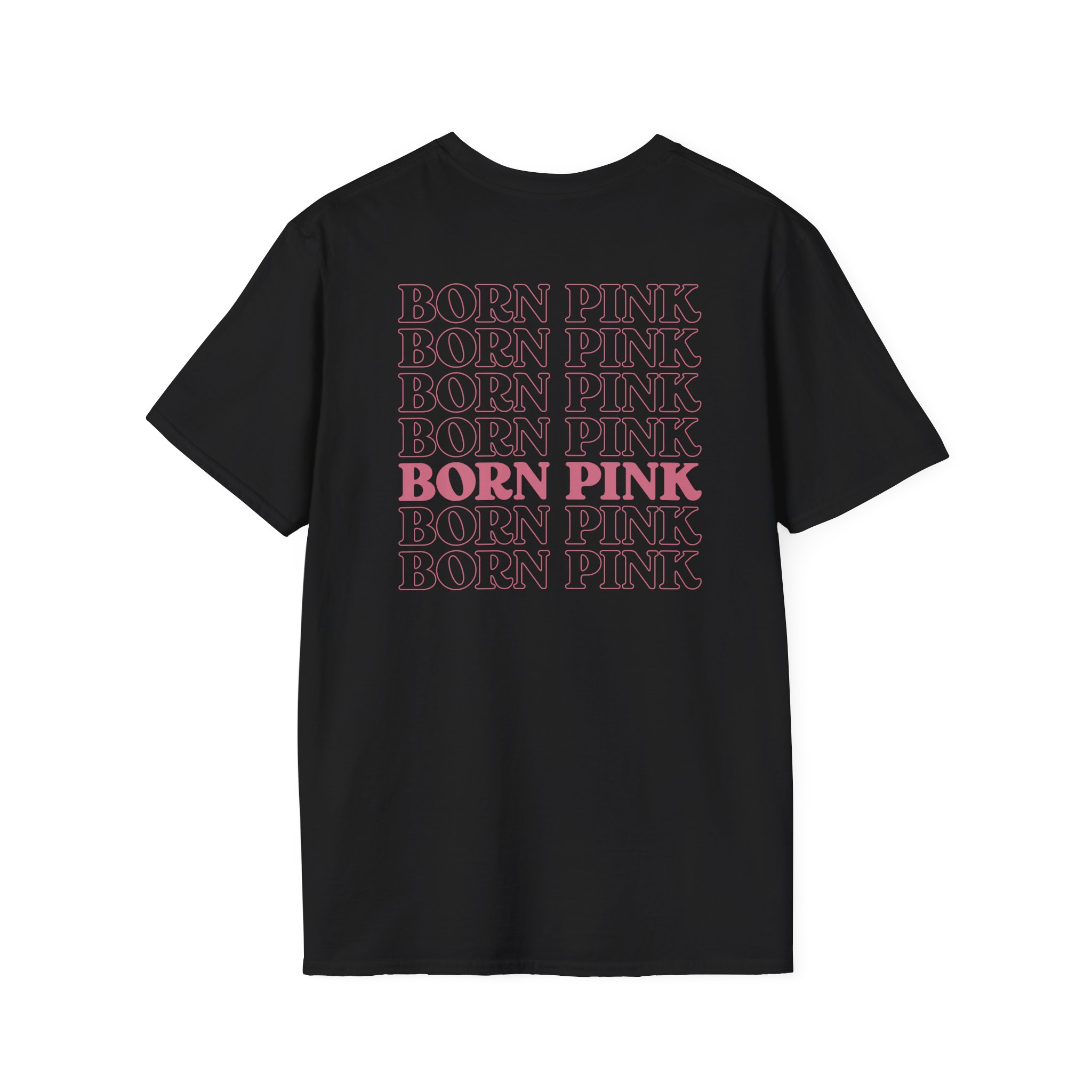 B  Born Pink World Tour Unisex Softstyle T-Shirt