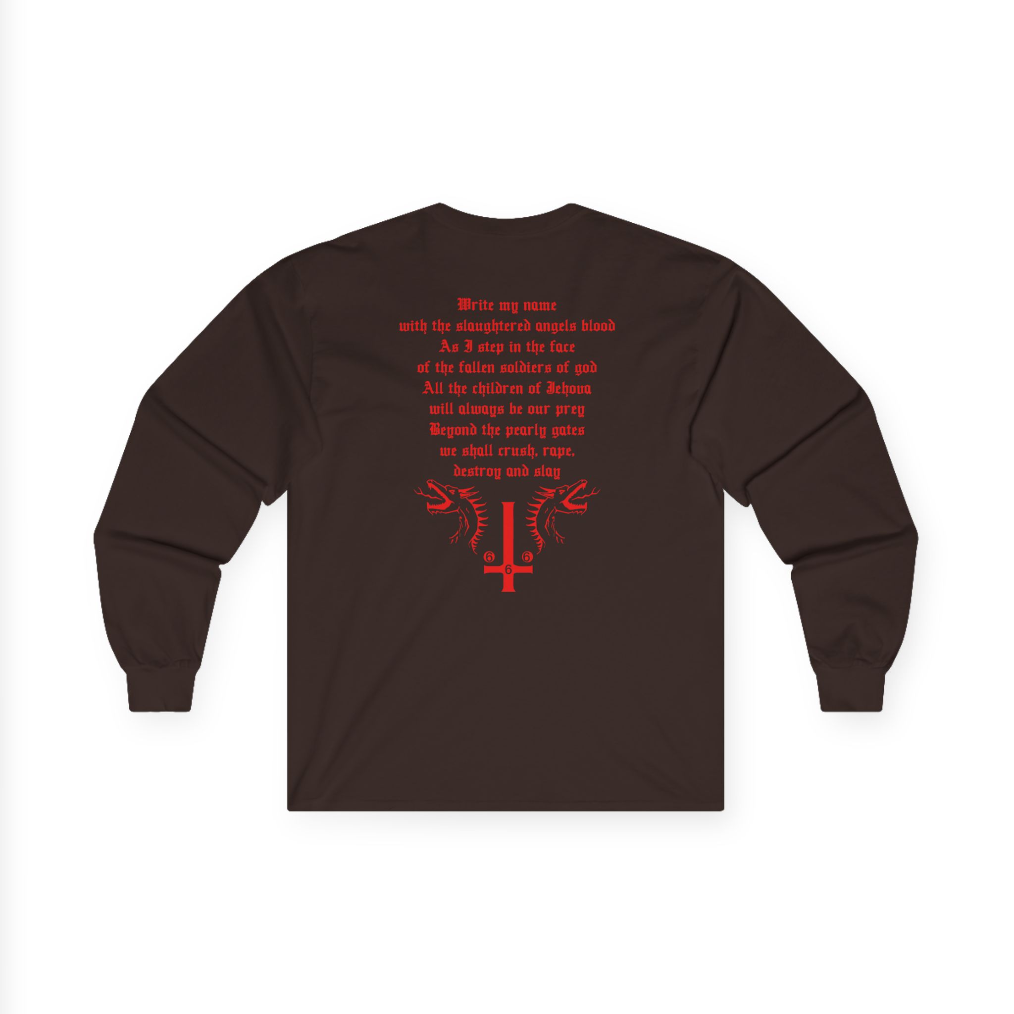 Marduk Demon With Wings Unisex Ultra Cotton Long Sleeve Tee