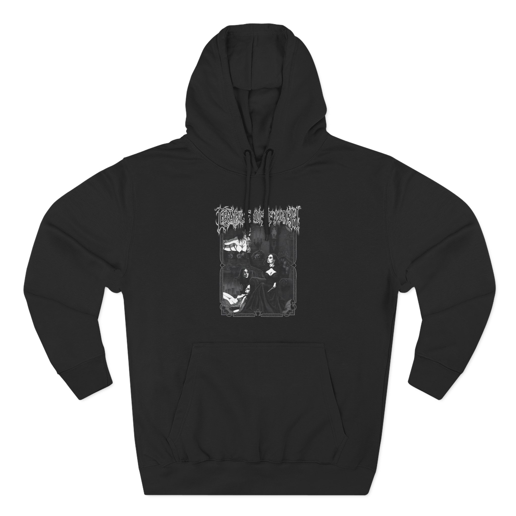 Cradle of Filth Lizzy Three-Panel Fleece Hoodie