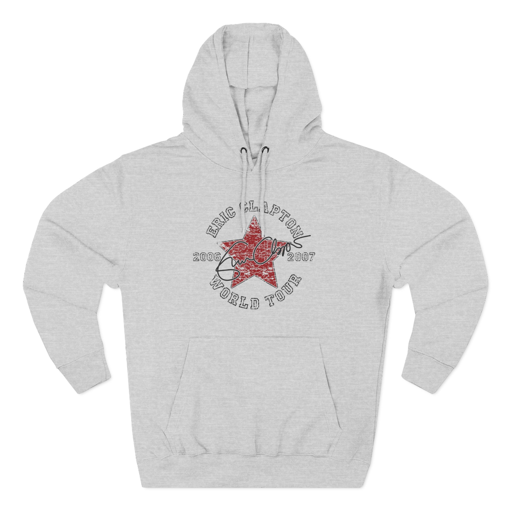 Eric Clapton 2006-07 World Tour Three-Panel Fleece Hoodie