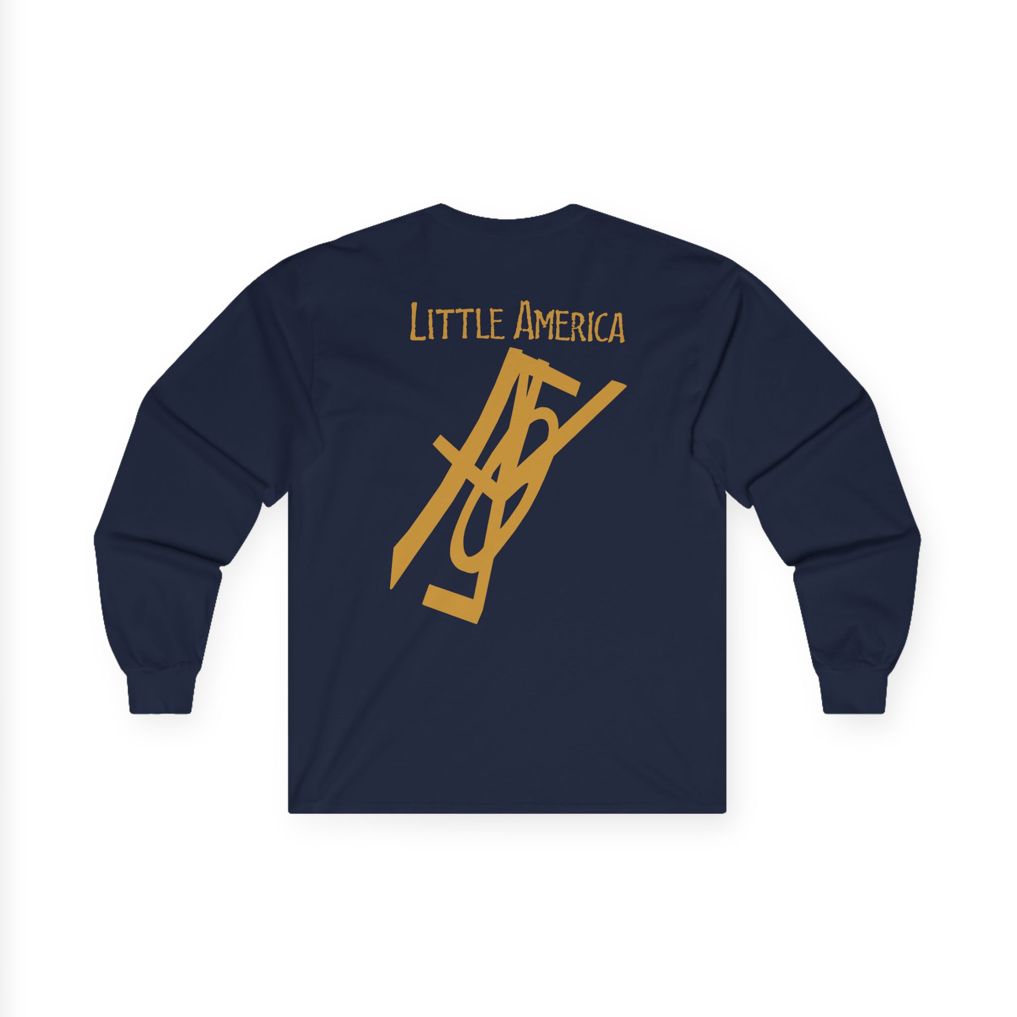 Rem Little America Unisex Ultra Cotton Long Sleeve Tee