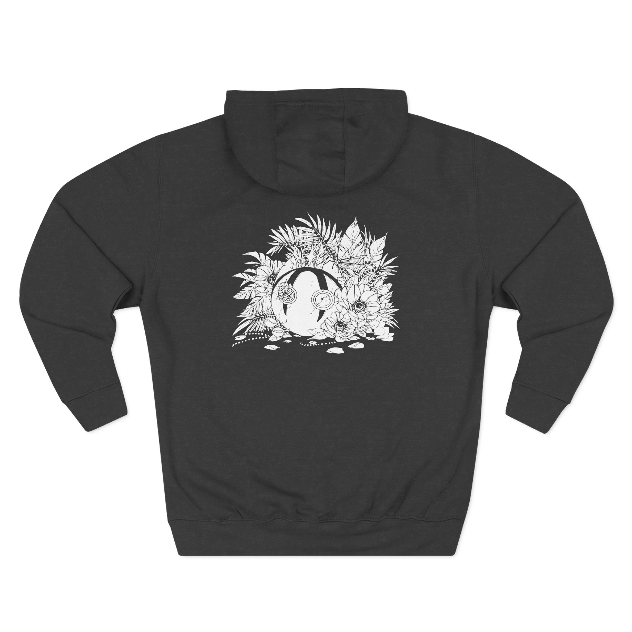 Dabin Three-Panel Fleece Hoodie