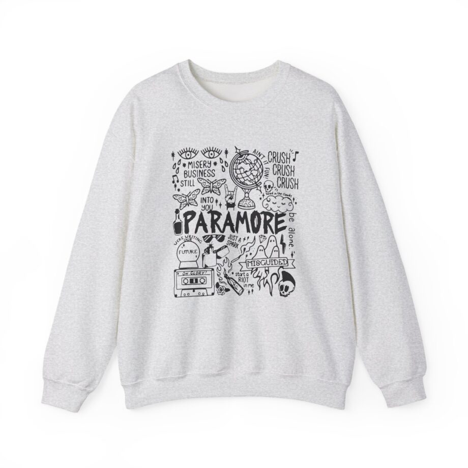 Hayley Willians Camiseta Paramore Emo Rock Unisex Heavy Blend™ Crewneck Sweatshirt