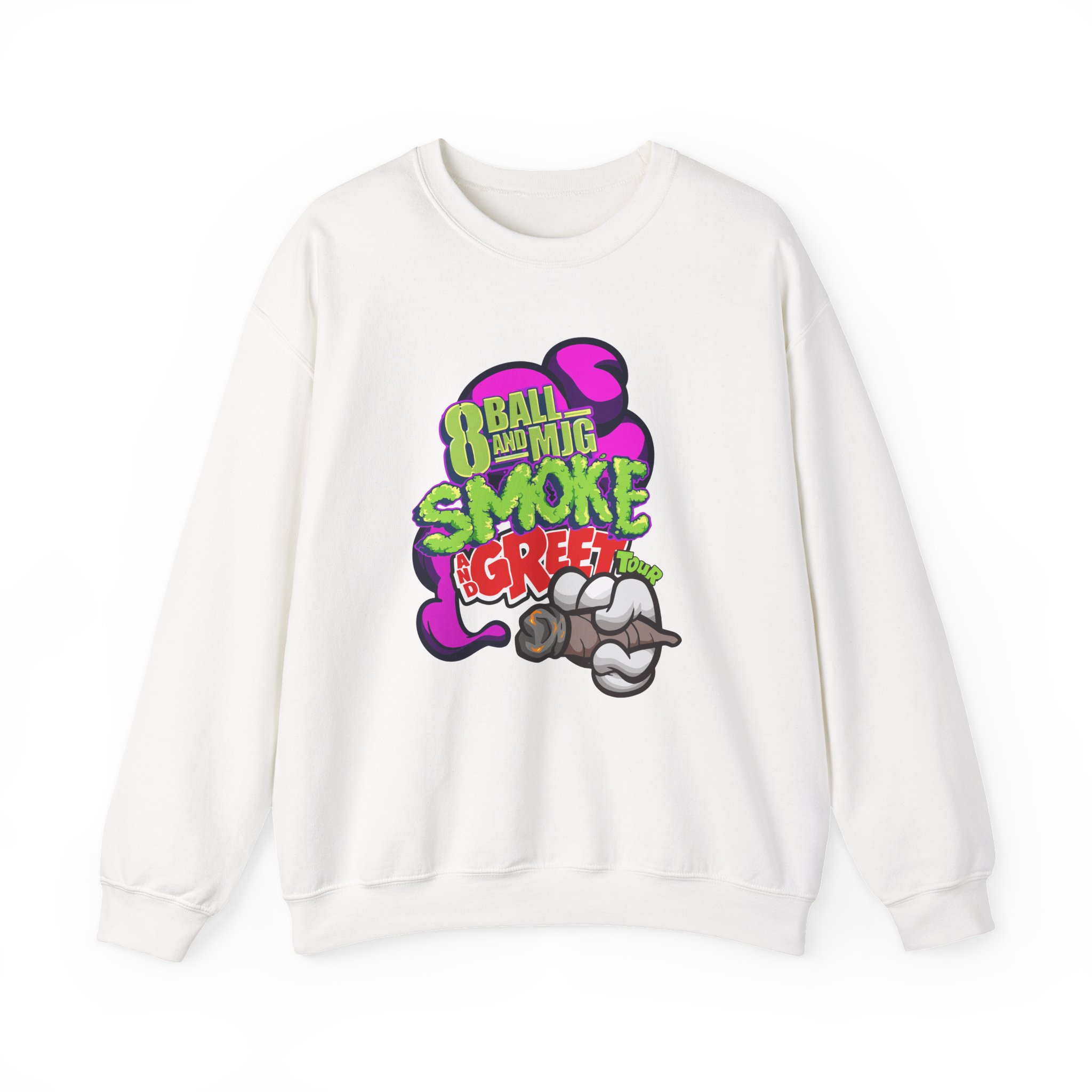 8ball Mjg Unisex Heavy Blendâ„¢ Crewneck Sweatshirt