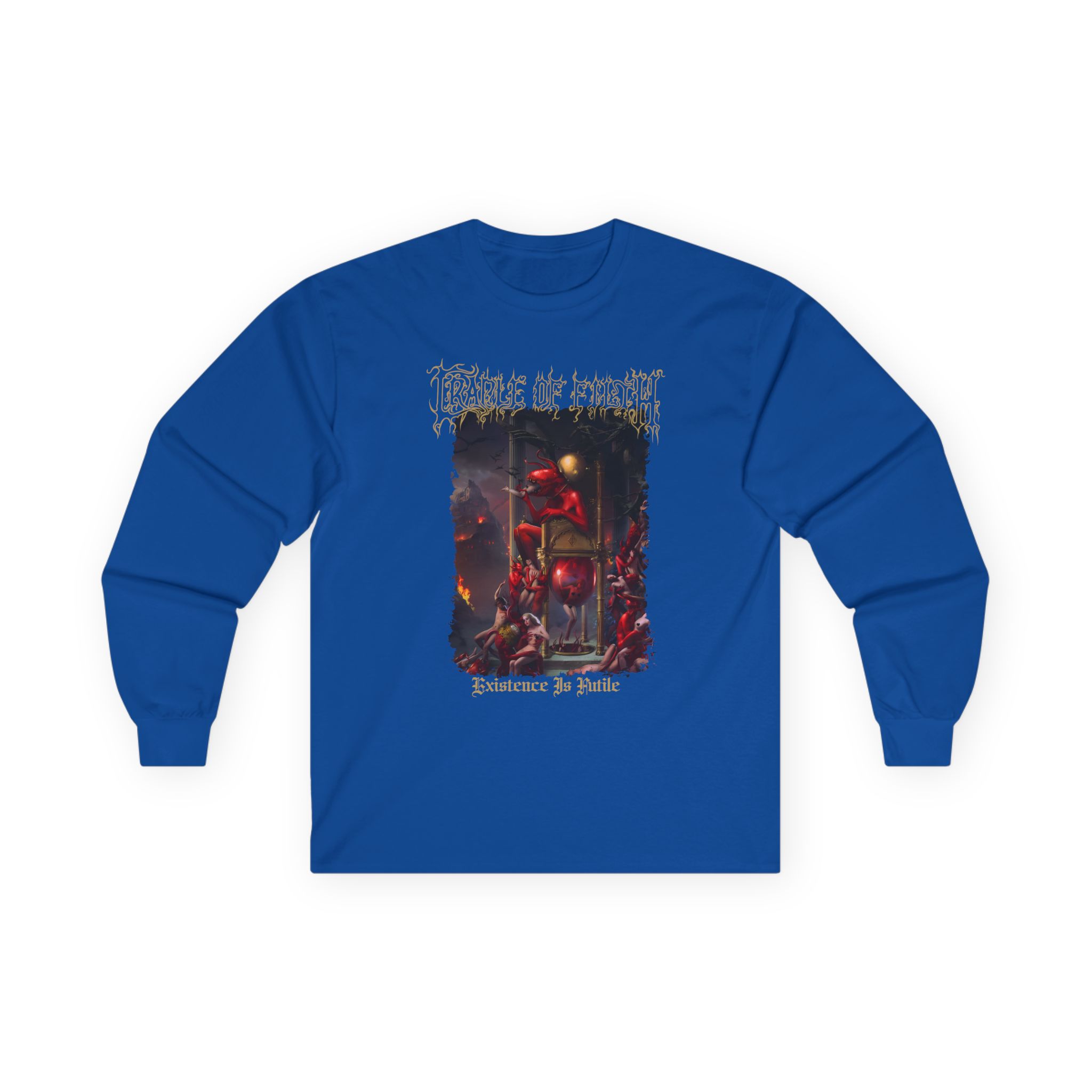 Cradle of Filth Existence is Futile Unisex Ultra Cotton Long Sleeve Tee