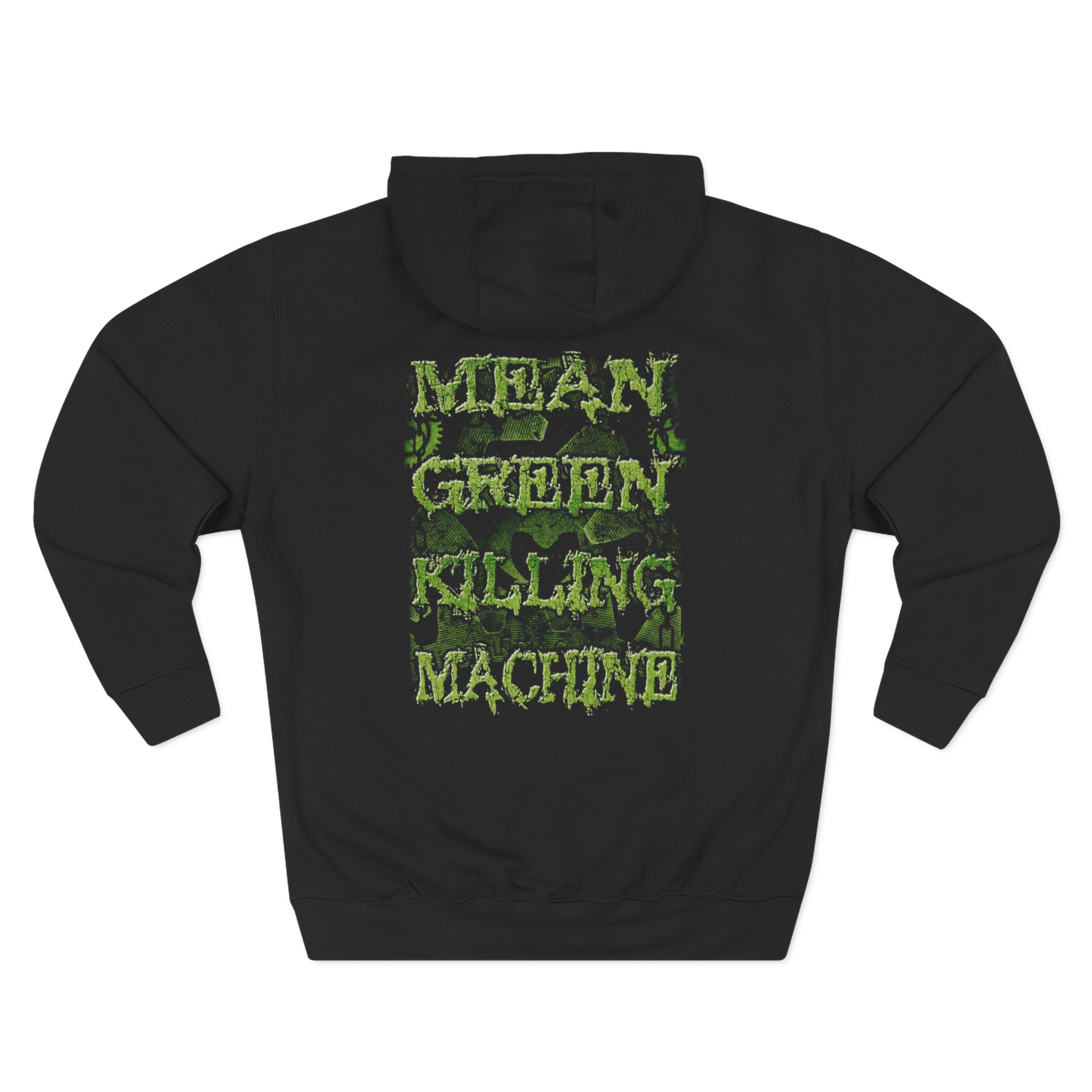 Overkill Mean Green Killing Machine Three-Panel Fleece Hoodie