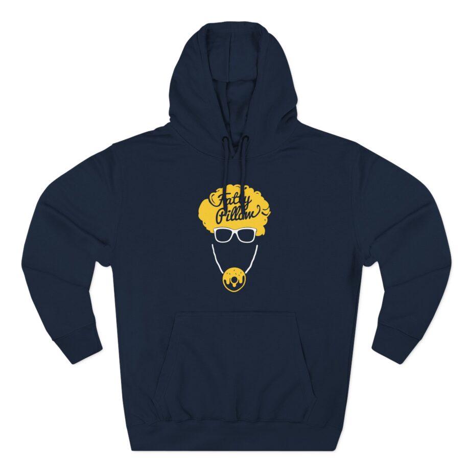 Fattypillow Three-Panel Fleece Hoodie
